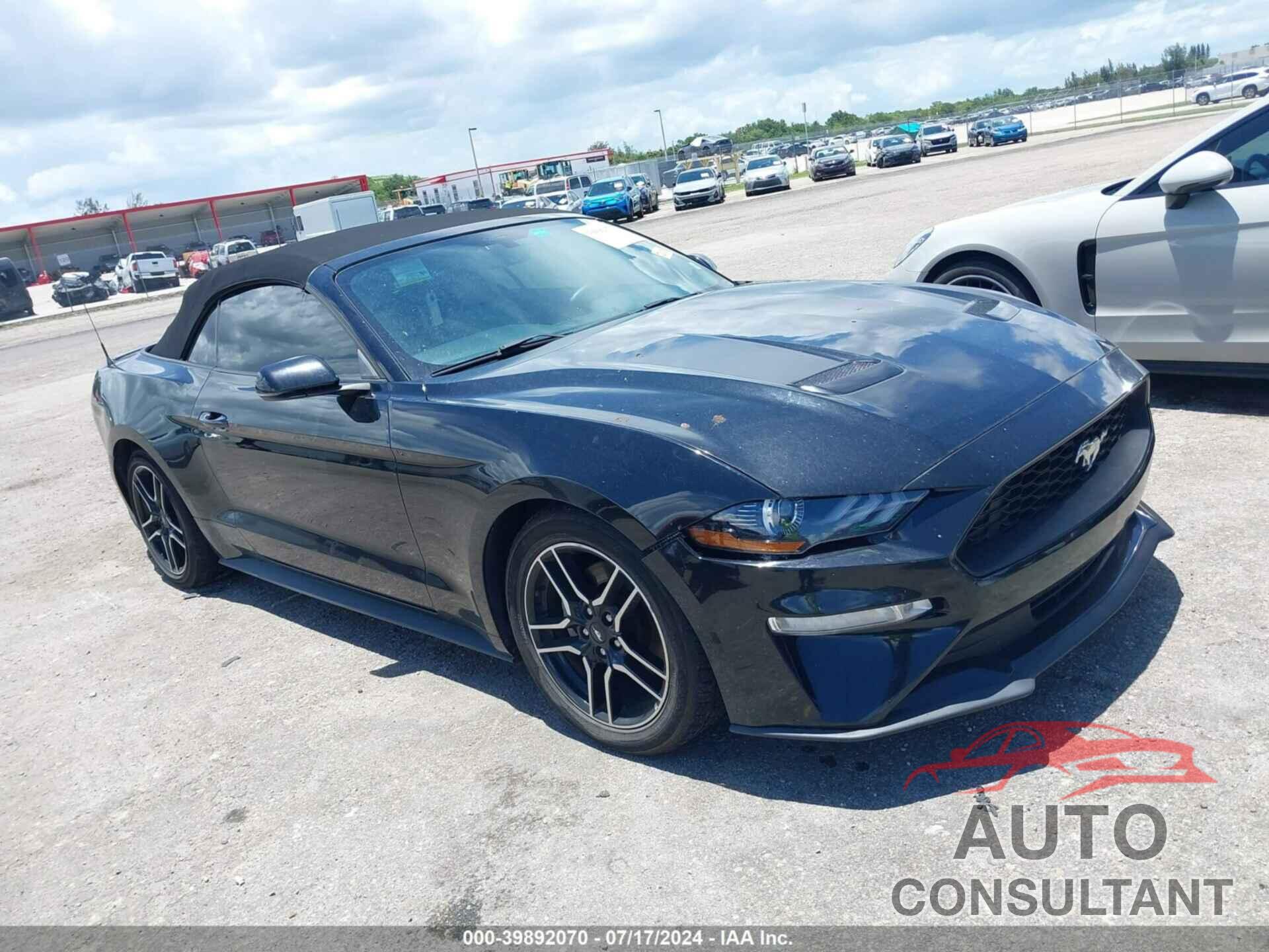 FORD MUSTANG 2018 - 1FATP8UH7J5124333