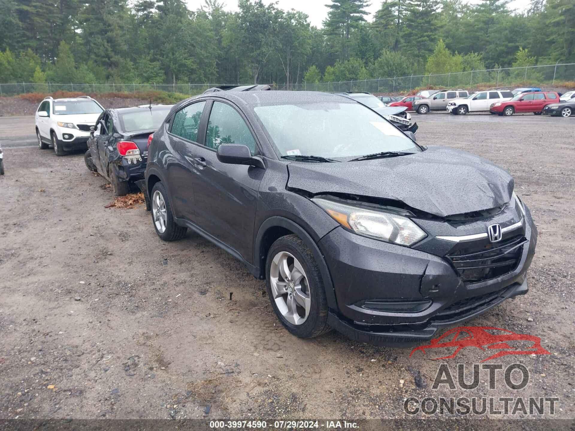 HONDA HR-V 2017 - 3CZRU6H34HG704619