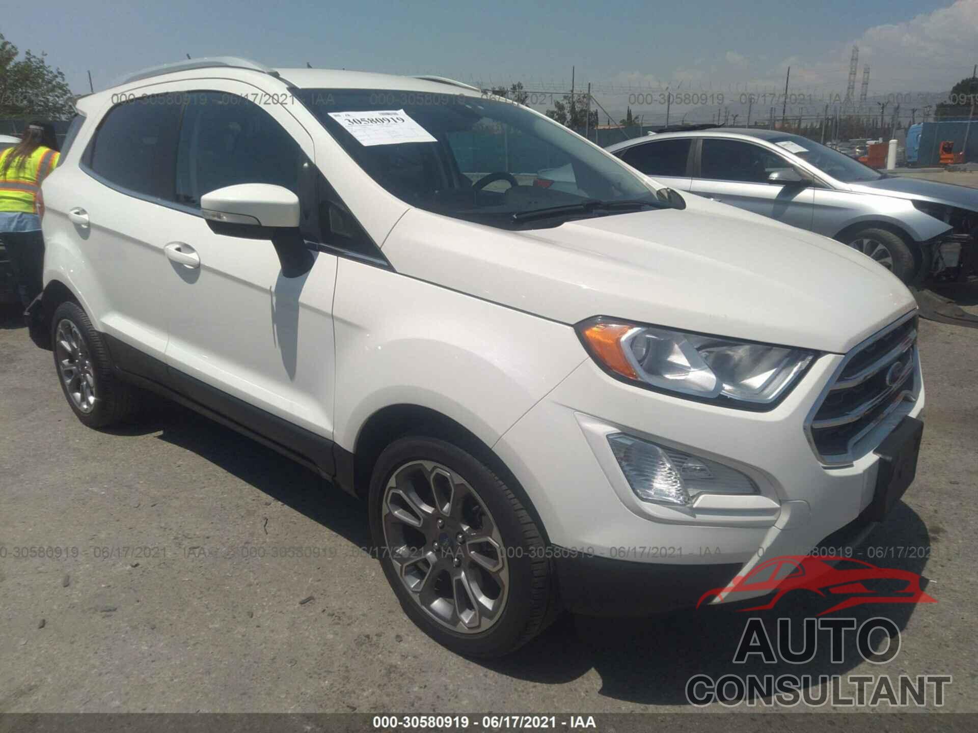 FORD ECOSPORT 2018 - MAJ3P1VE9JC212419