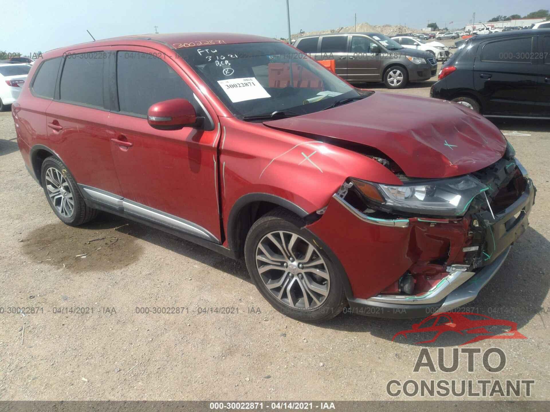 MITSUBISHI OUTLANDER 2016 - JA4AD3A33GZ033495