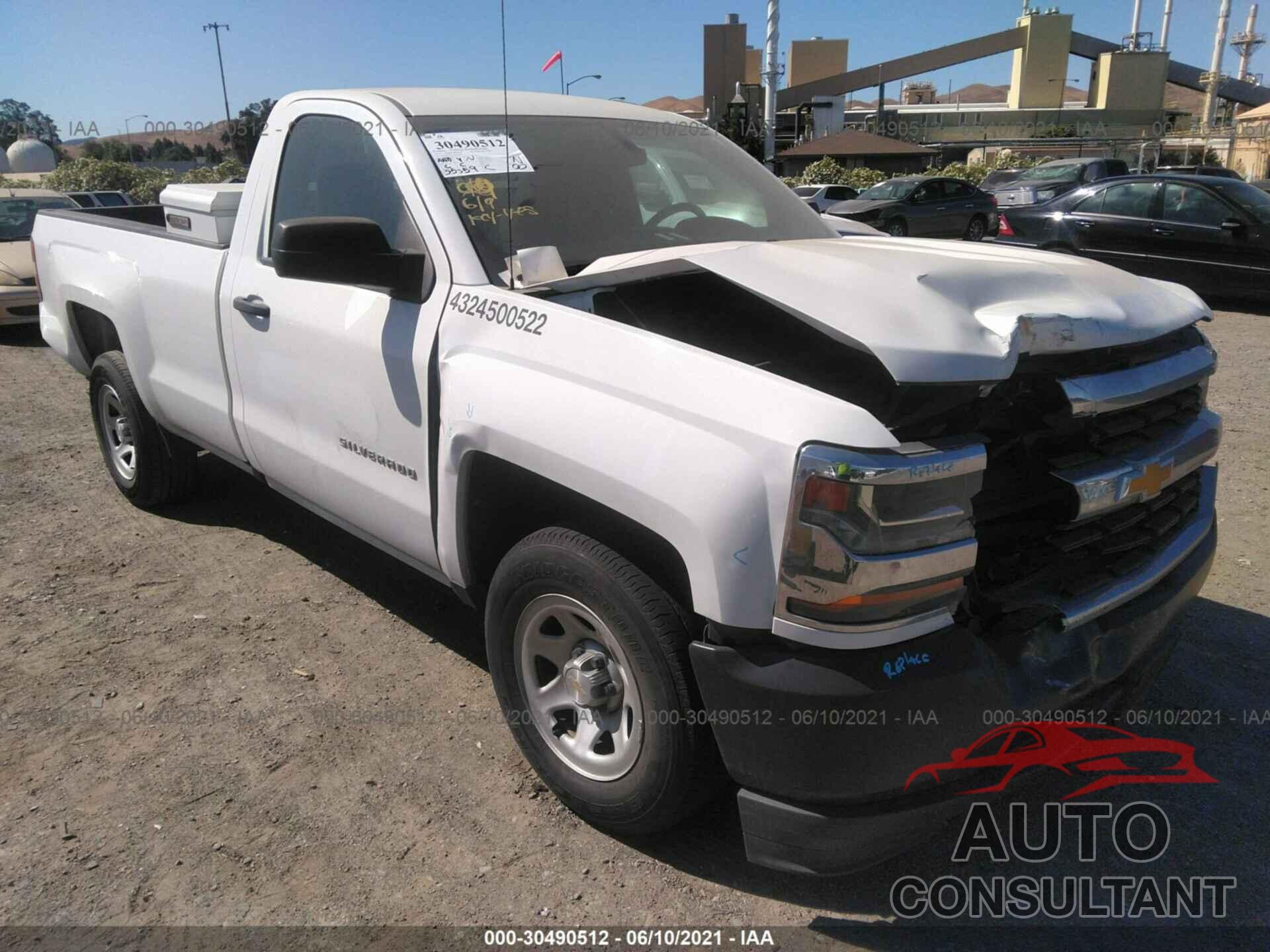 CHEVROLET SILVERADO 1500 2017 - 1GCNCNEC5HZ265257