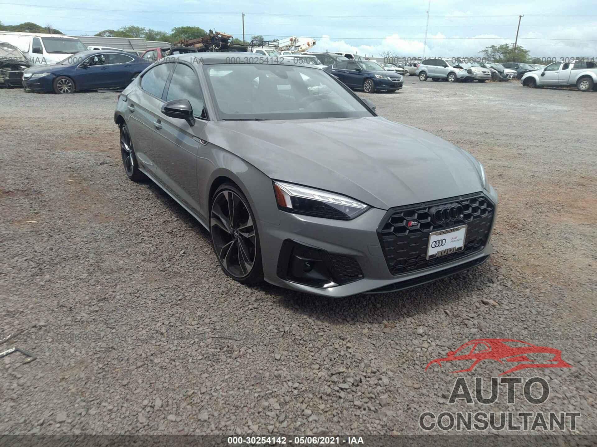 AUDI S5 SPORTBACK 2021 - WAUC4CF54MA020979