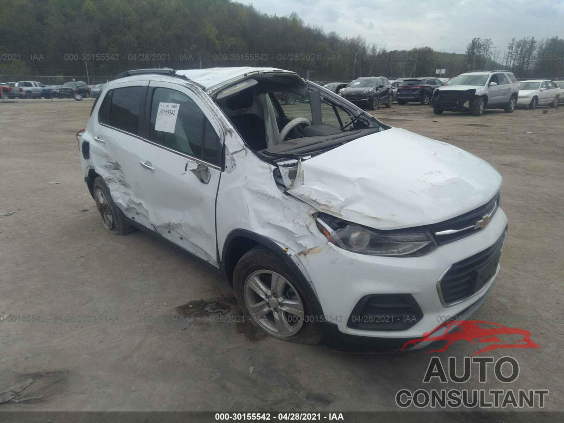 CHEVROLET TRAX 2019 - KL7CJLSBXKB736247