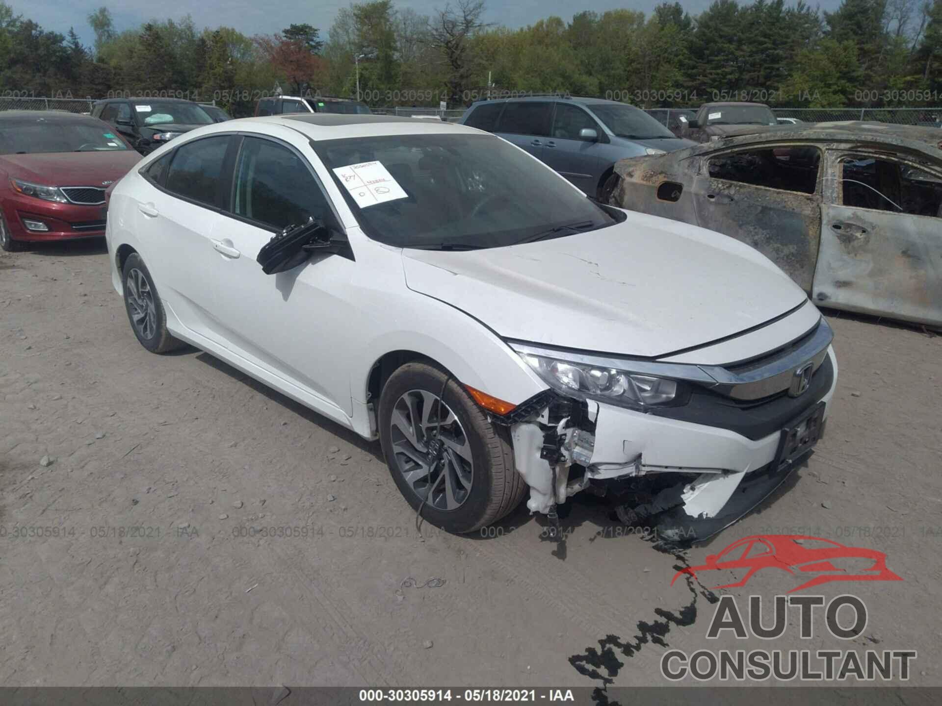 HONDA CIVIC SEDAN 2016 - 19XFC2F71GE225823