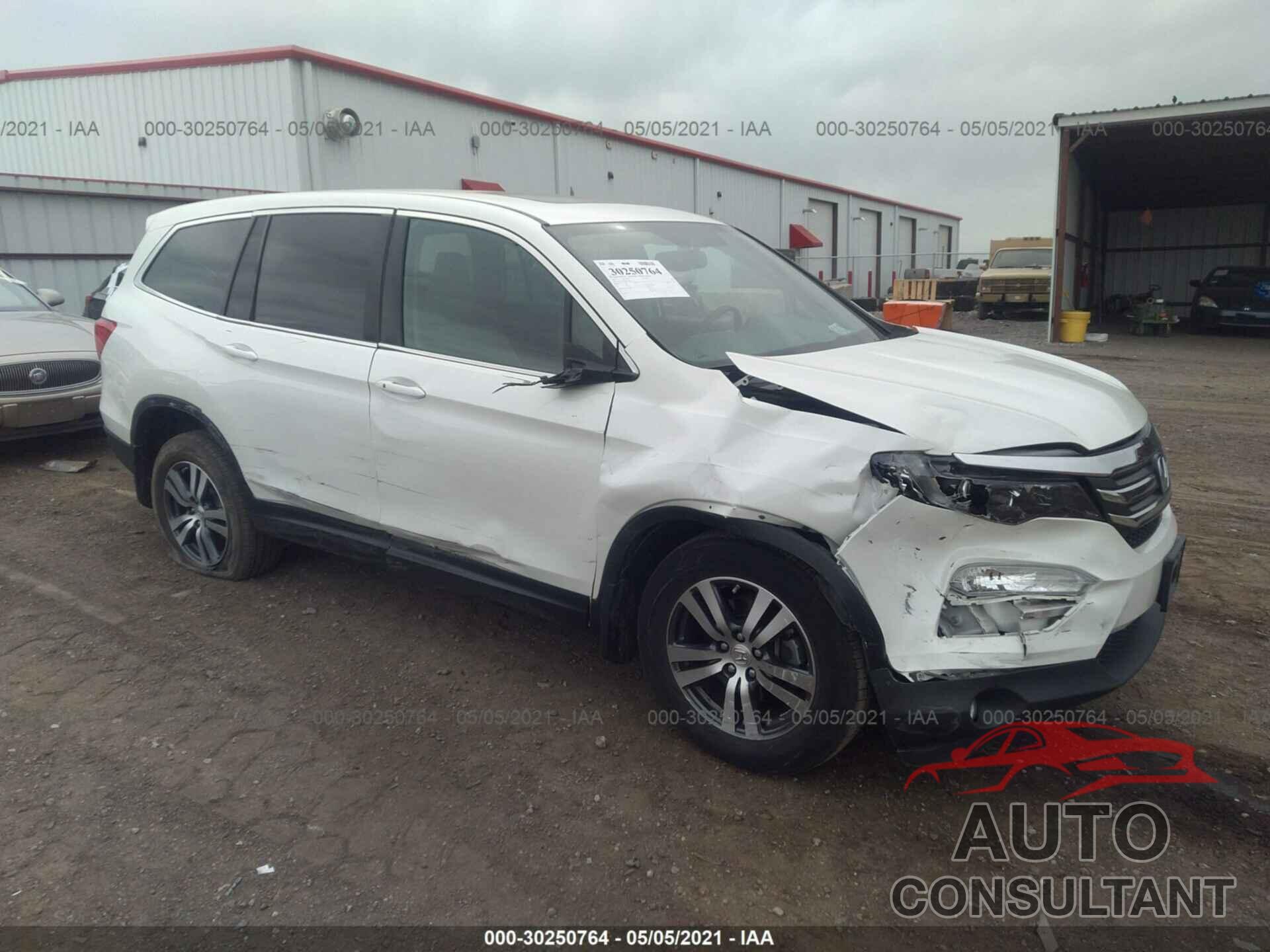 HONDA PILOT 2017 - 5FNYF5H84HB034657