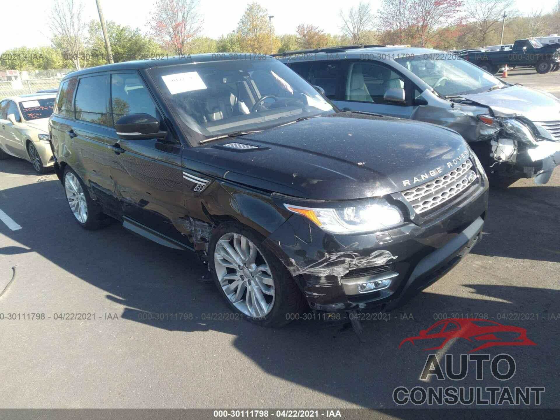 LAND ROVER RANGE ROVER SPORT 2016 - SALWR2PF7GA588594