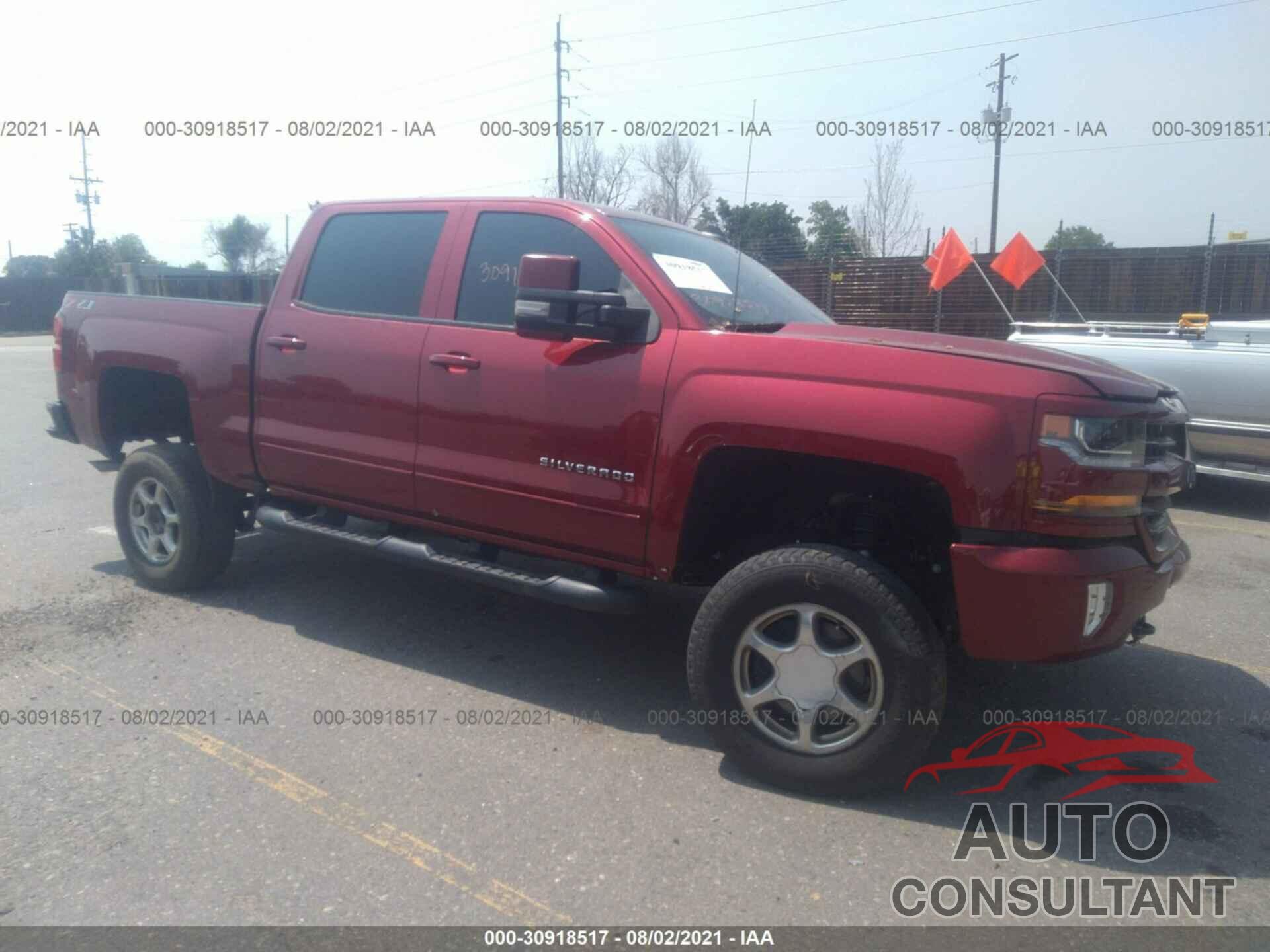 CHEVROLET SILVERADO 1500 2018 - 3GCUKREC9JG638747