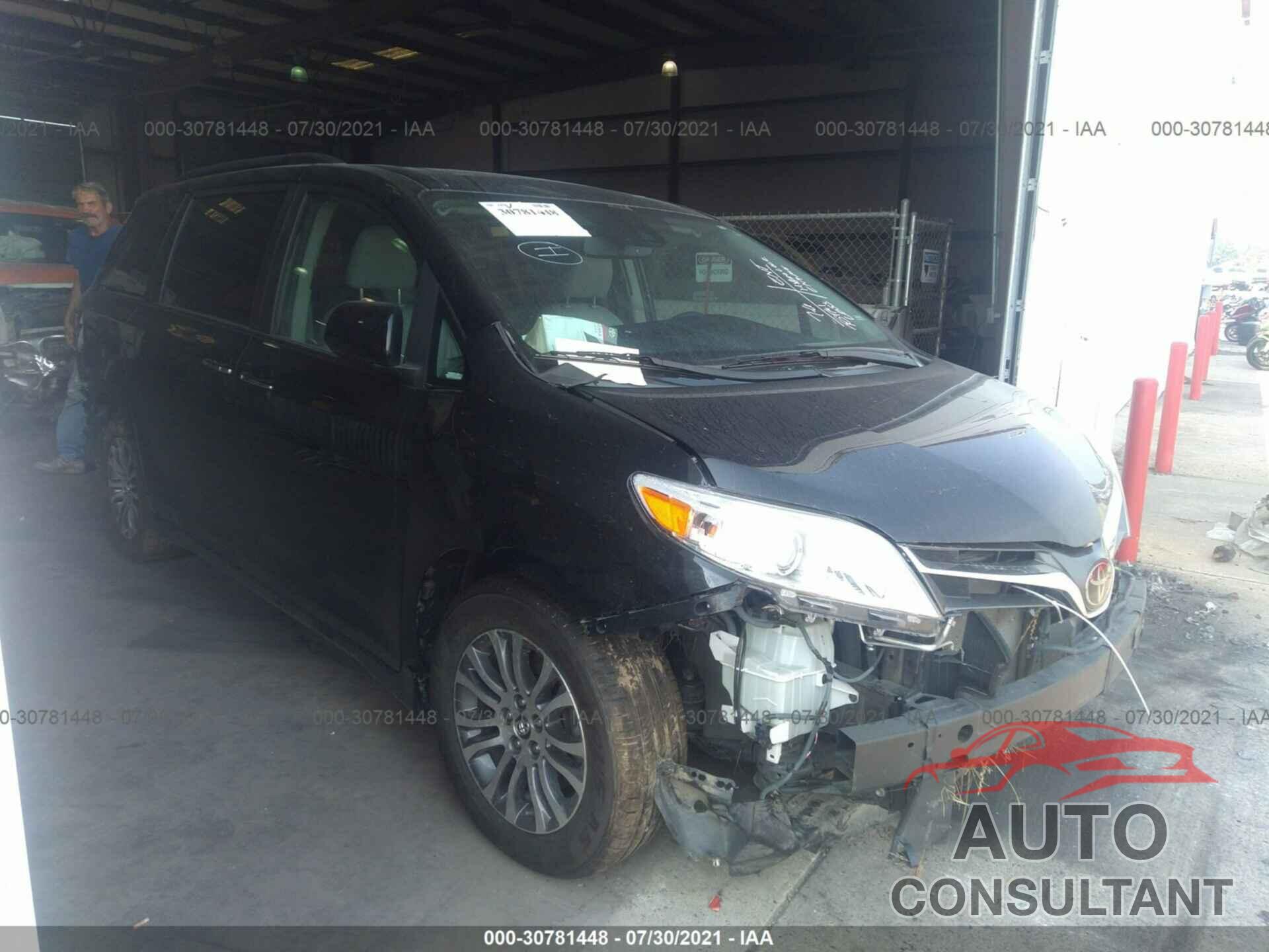 TOYOTA SIENNA 2020 - 5TDYZ3DC5LS038291