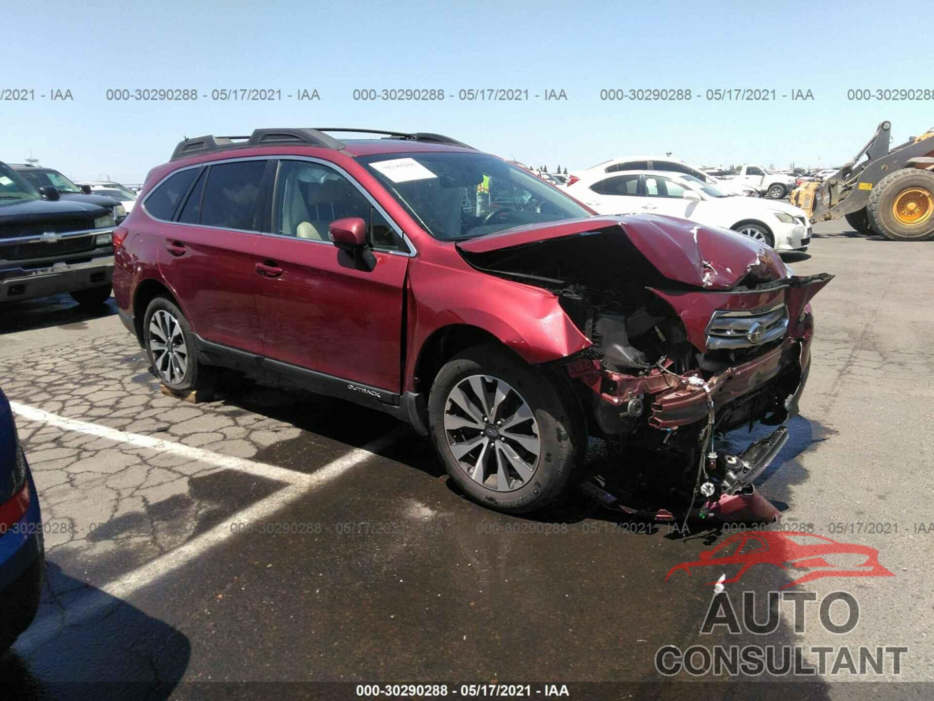 SUBARU OUTBACK 2017 - 4S4BSAKC8H3402631