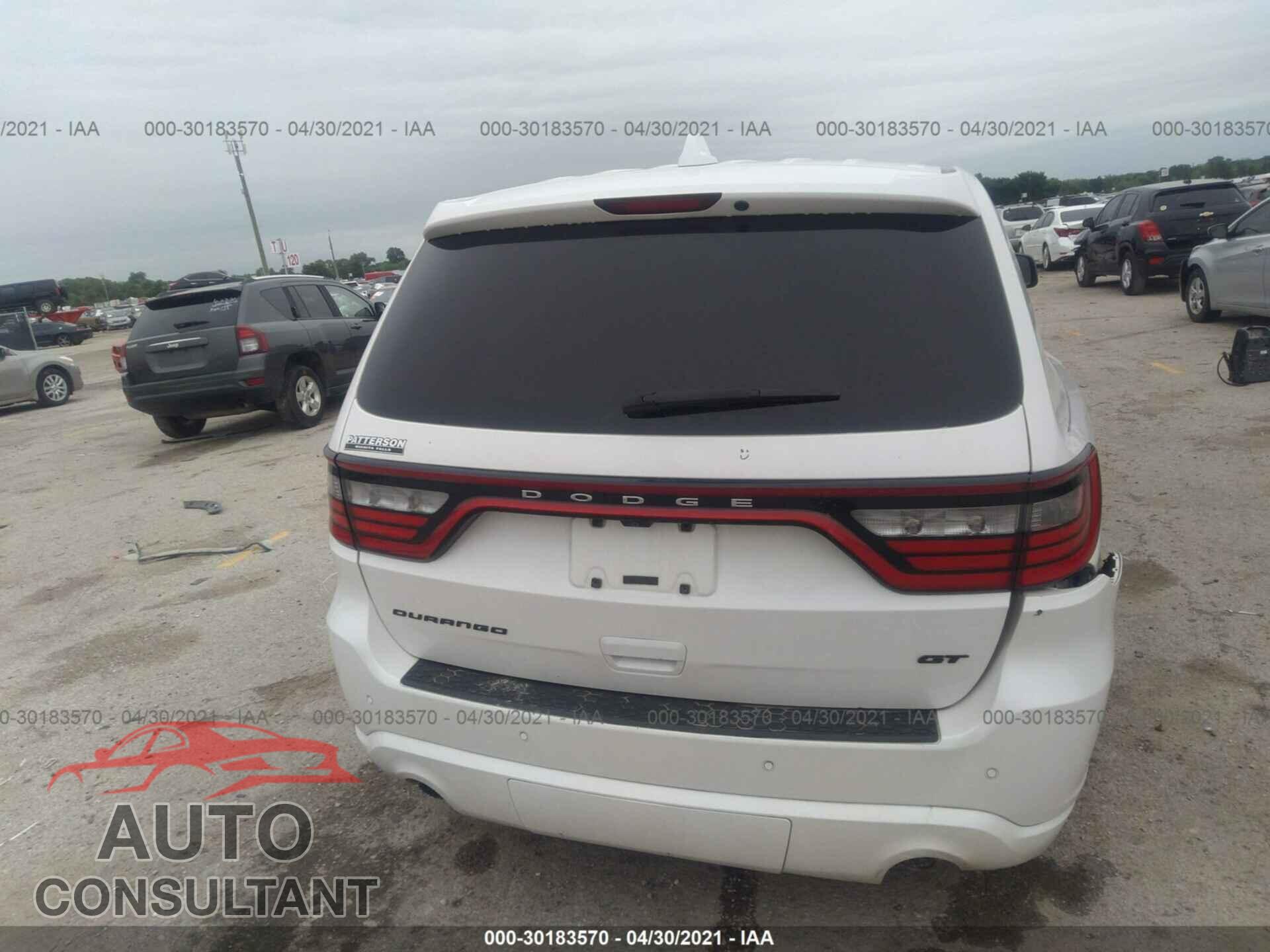 DODGE DURANGO 2017 - 1C4RDHDG9HC610832