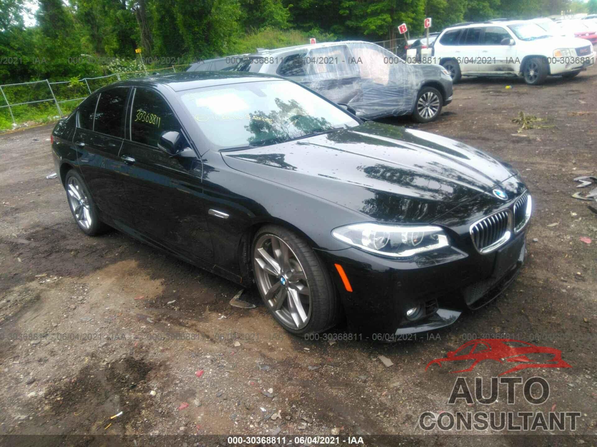 BMW 5 SERIES 2016 - WBA5B3C58GG260556