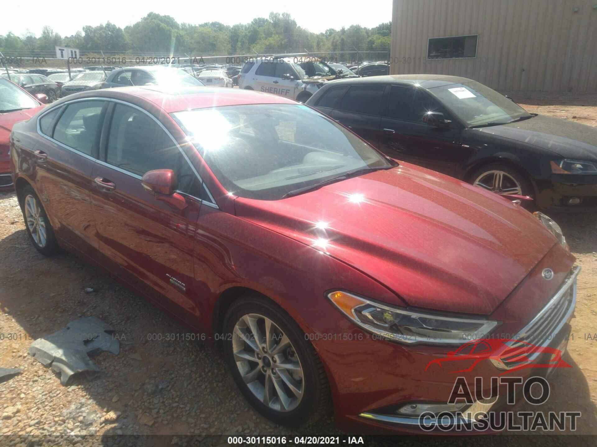 FORD FUSION ENERGI 2017 - 3FA6P0PU4HR197531