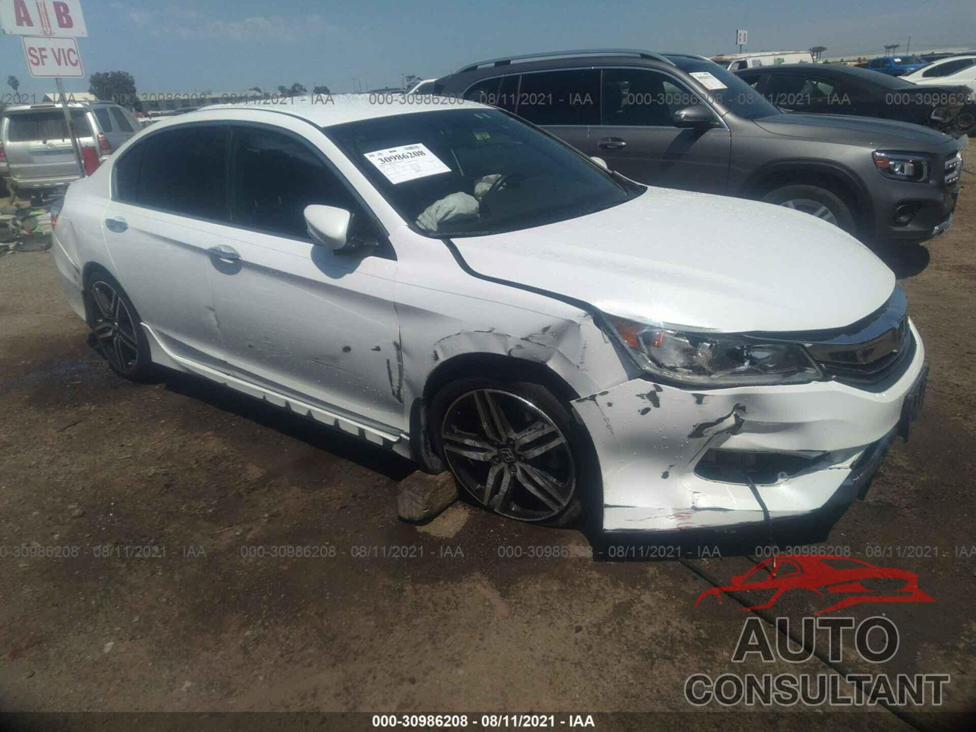 HONDA ACCORD SEDAN 2016 - 1HGCR2F58GA104789