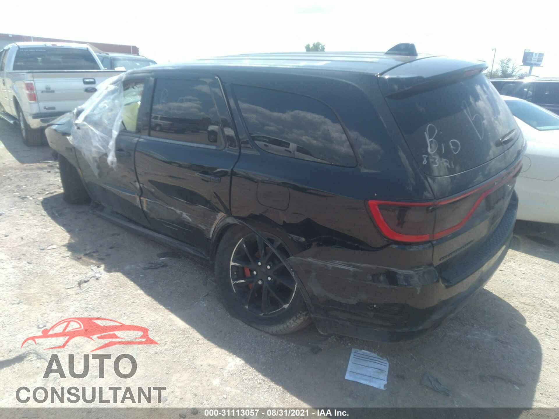 DODGE DURANGO 2017 - 1C4SDHCT9HC780544