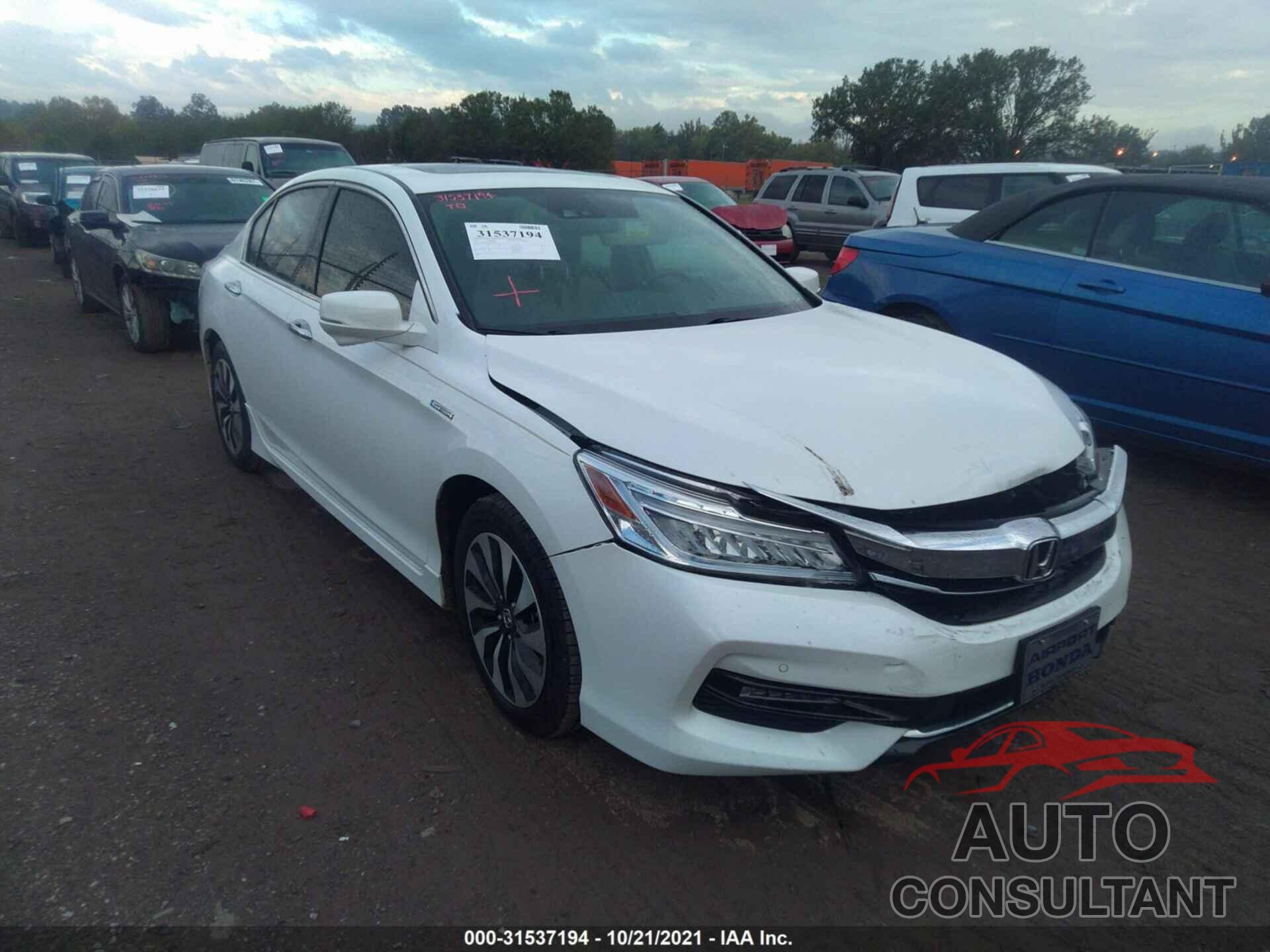 HONDA ACCORD HYBRID 2017 - JHMCR6F74HC006029