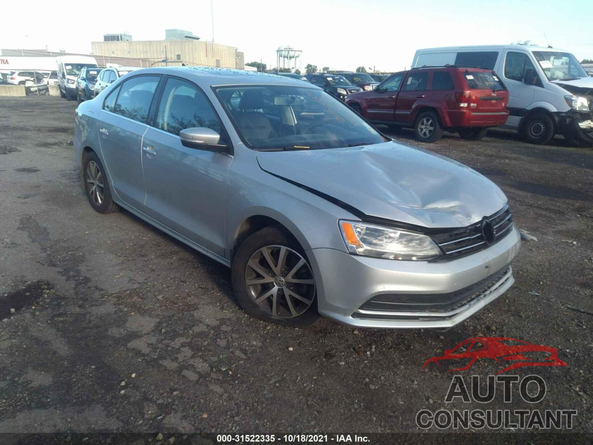 VOLKSWAGEN JETTA SEDAN 2016 - 3VWD67AJ9GM250289