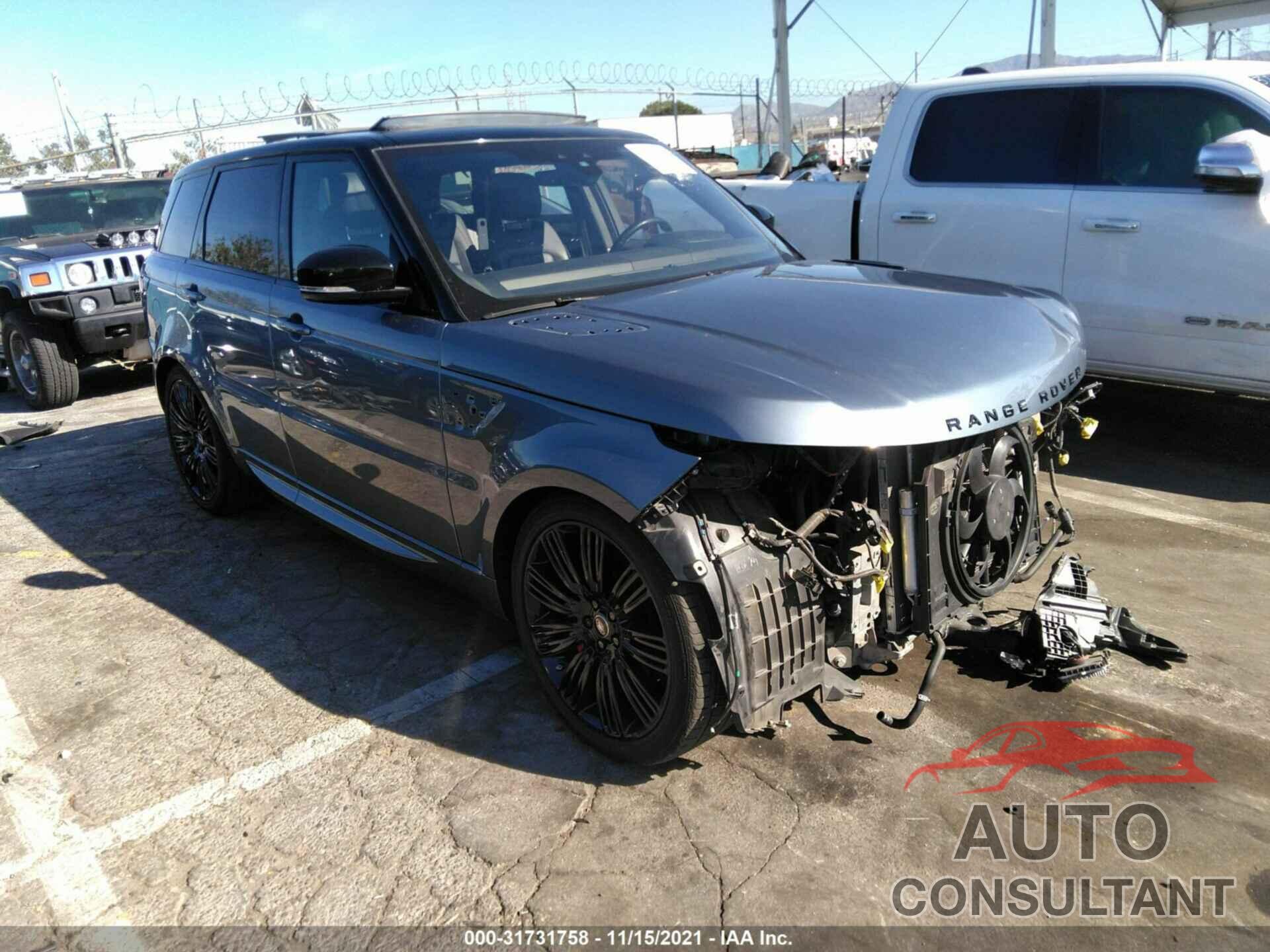 LAND ROVER RANGE ROVER SPORT 2019 - SALWR2RE8KA869865