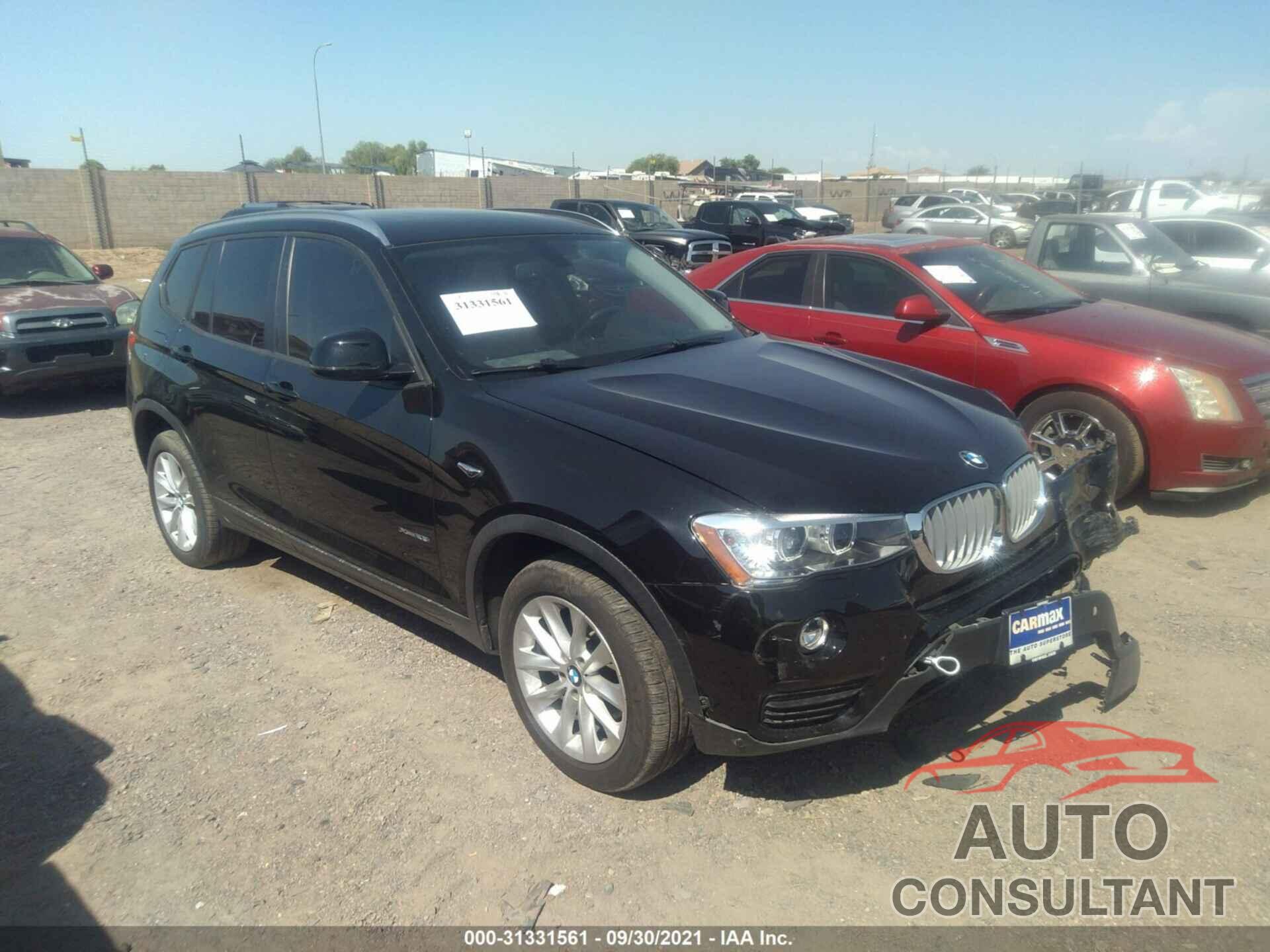 BMW X3 2017 - 5UXWX9C54H0T07599