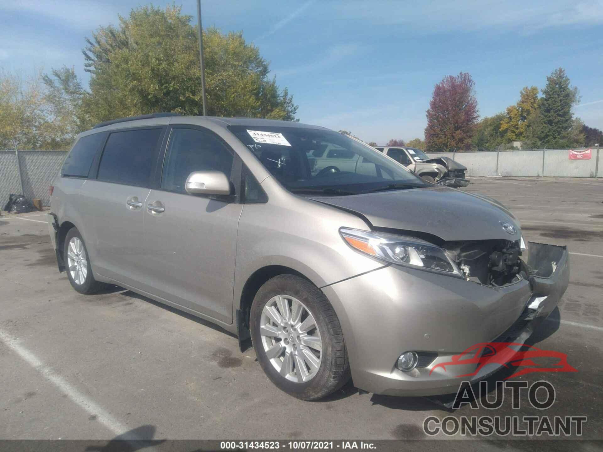 TOYOTA SIENNA 2017 - 5TDYZ3DC4HS792886