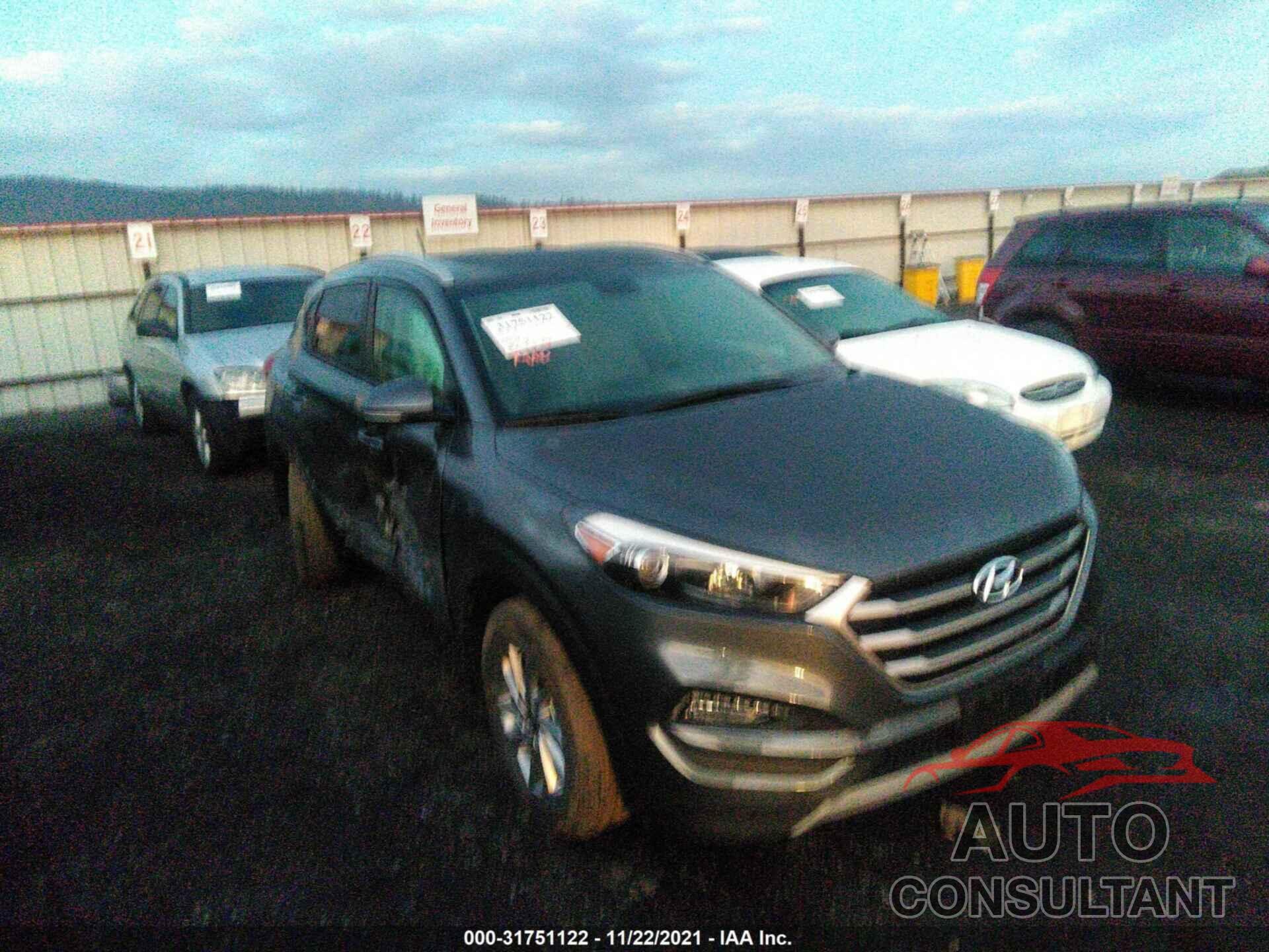 HYUNDAI TUCSON 2017 - KM8J3CA28HU398006