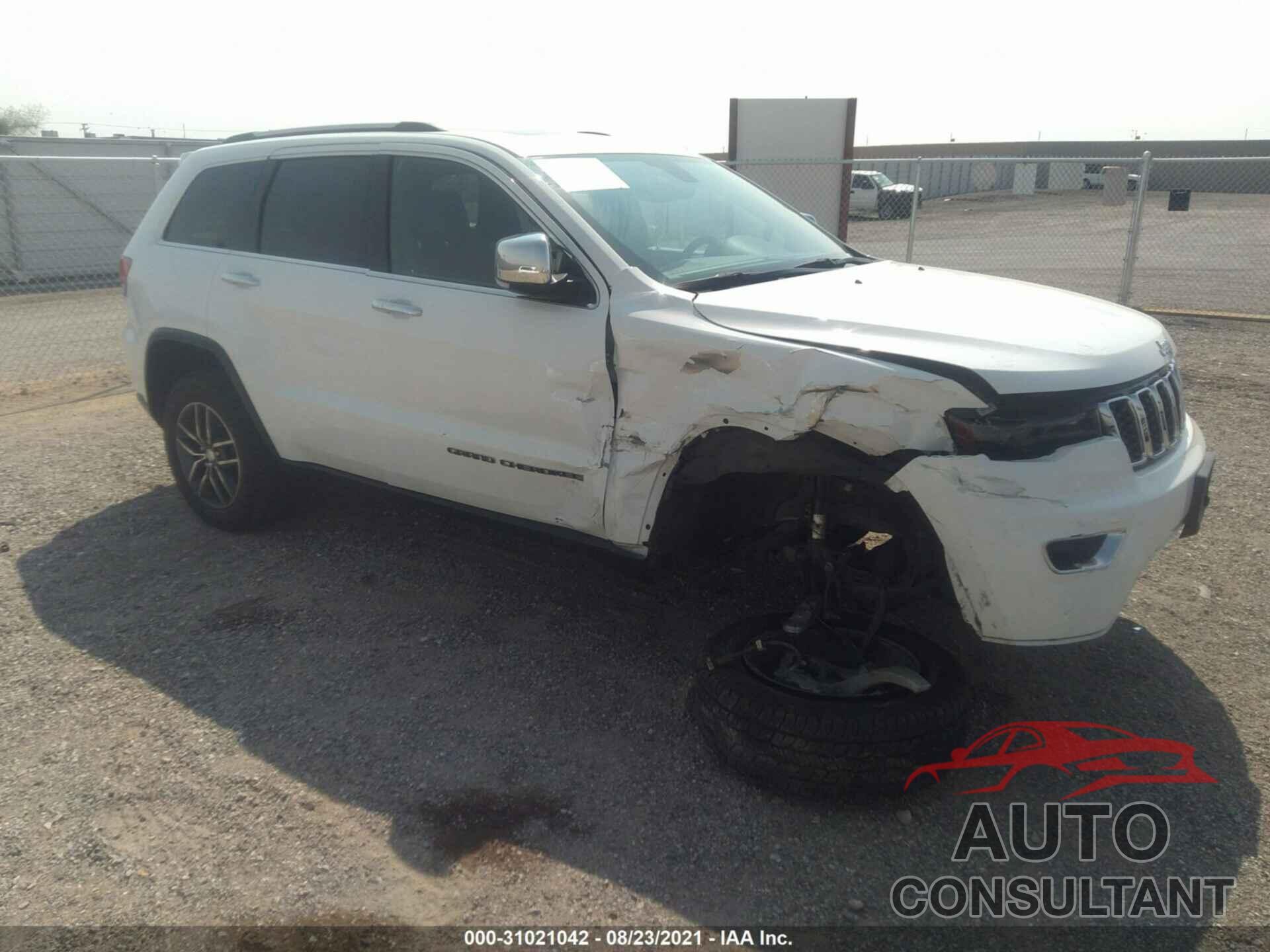 JEEP GRAND CHEROKEE 2017 - 1C4RJEBGXHC934169