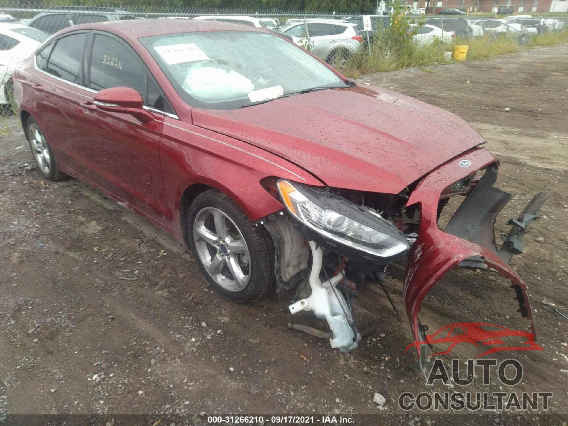 FORD FUSION 2016 - 3FA6P0H78GR142037