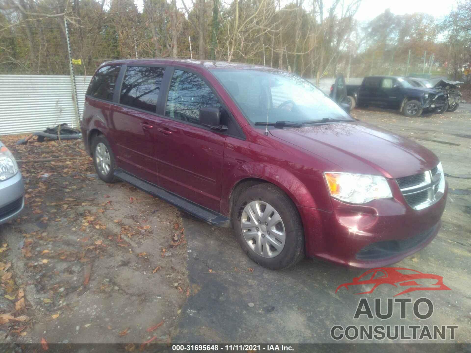 DODGE GRAND CARAVAN 2016 - 2C4RDGBGXGR397876