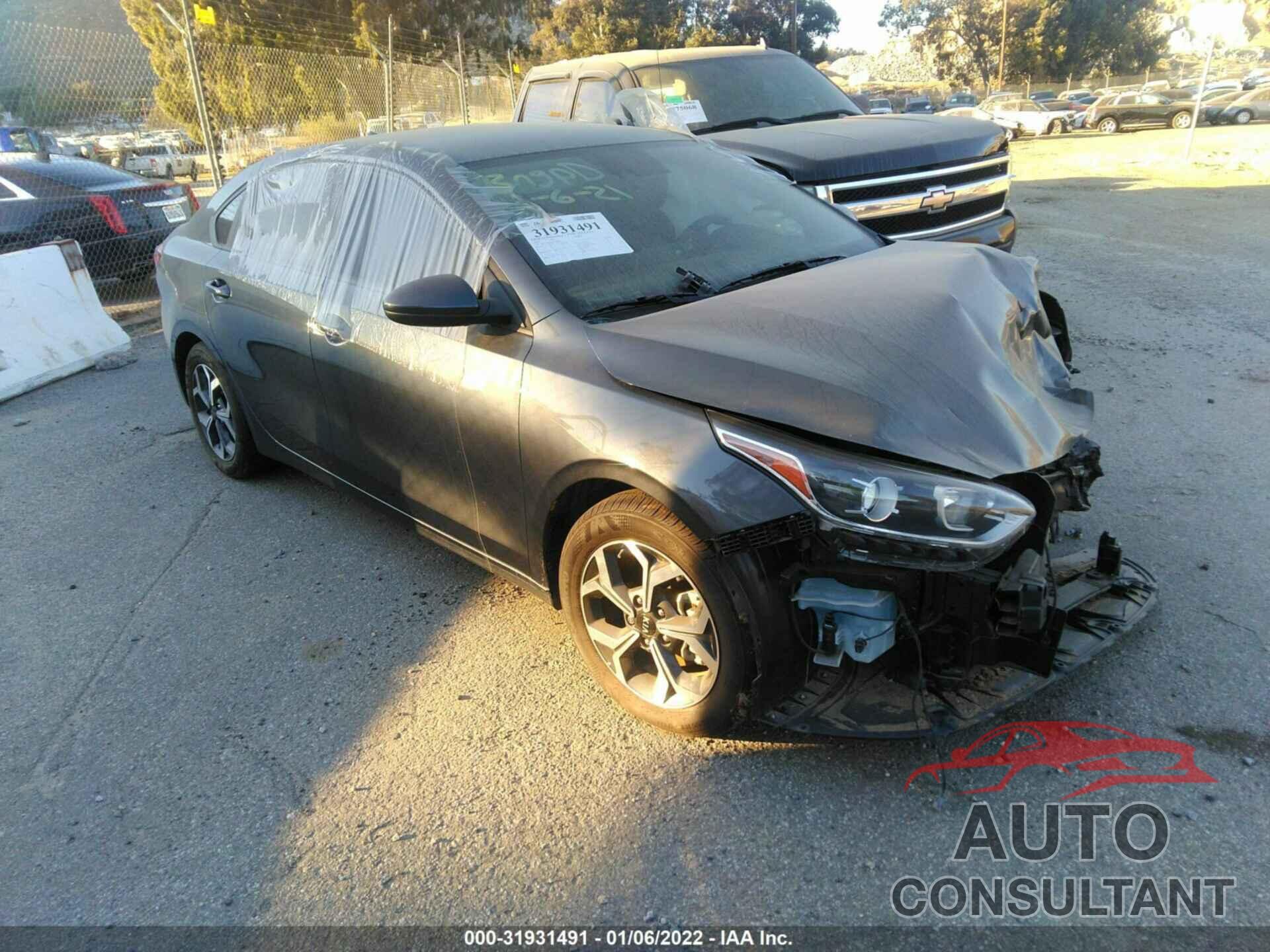 KIA FORTE 2020 - 3KPF24AD9LE212422