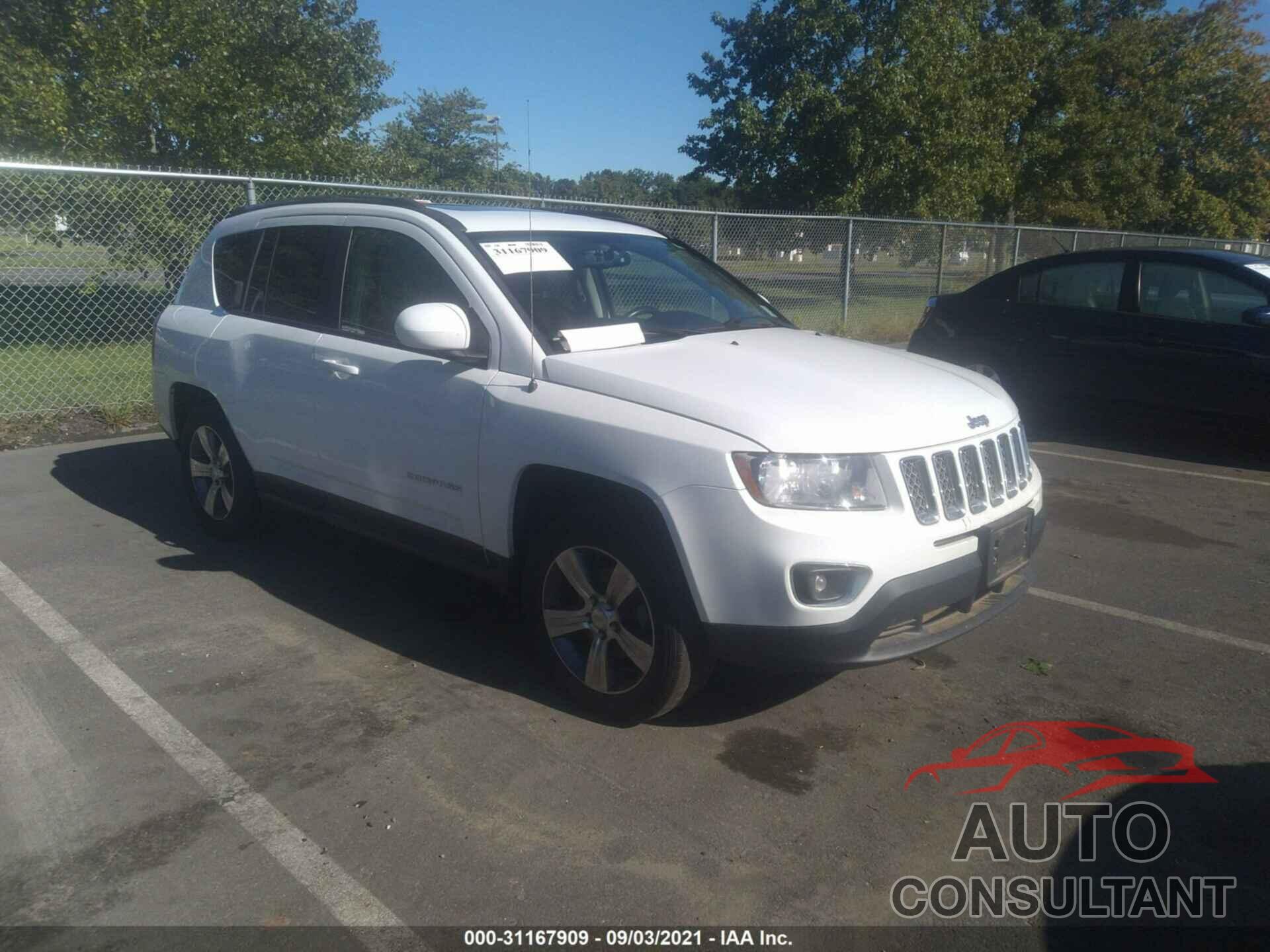 JEEP COMPASS 2016 - 1C4NJDEB2GD697405