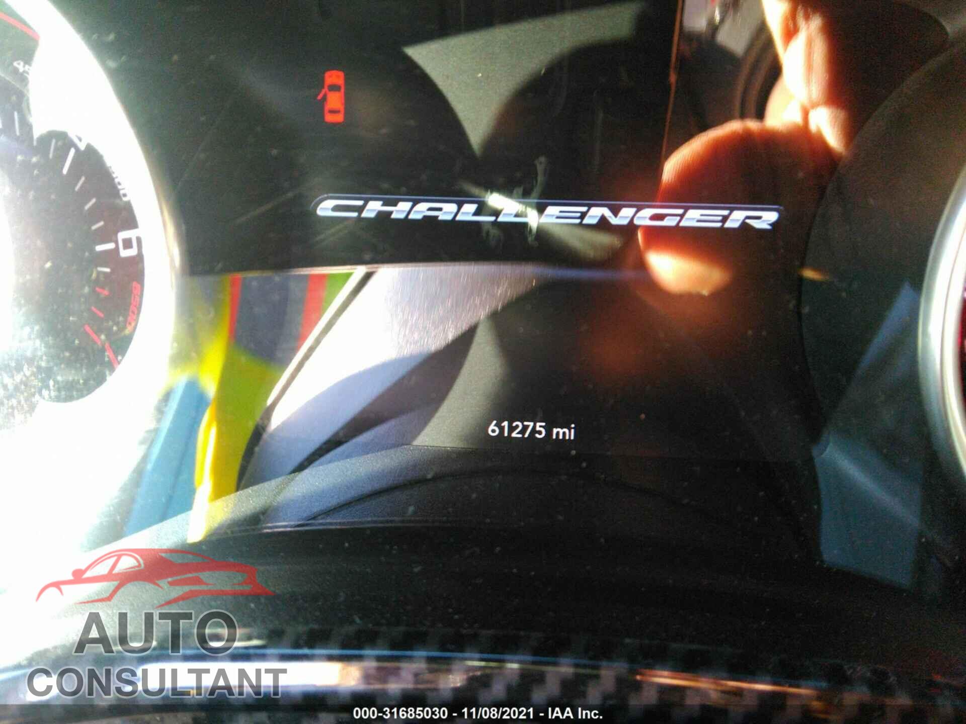 DODGE CHALLENGER 2016 - 2C3CDZAG3GH185401