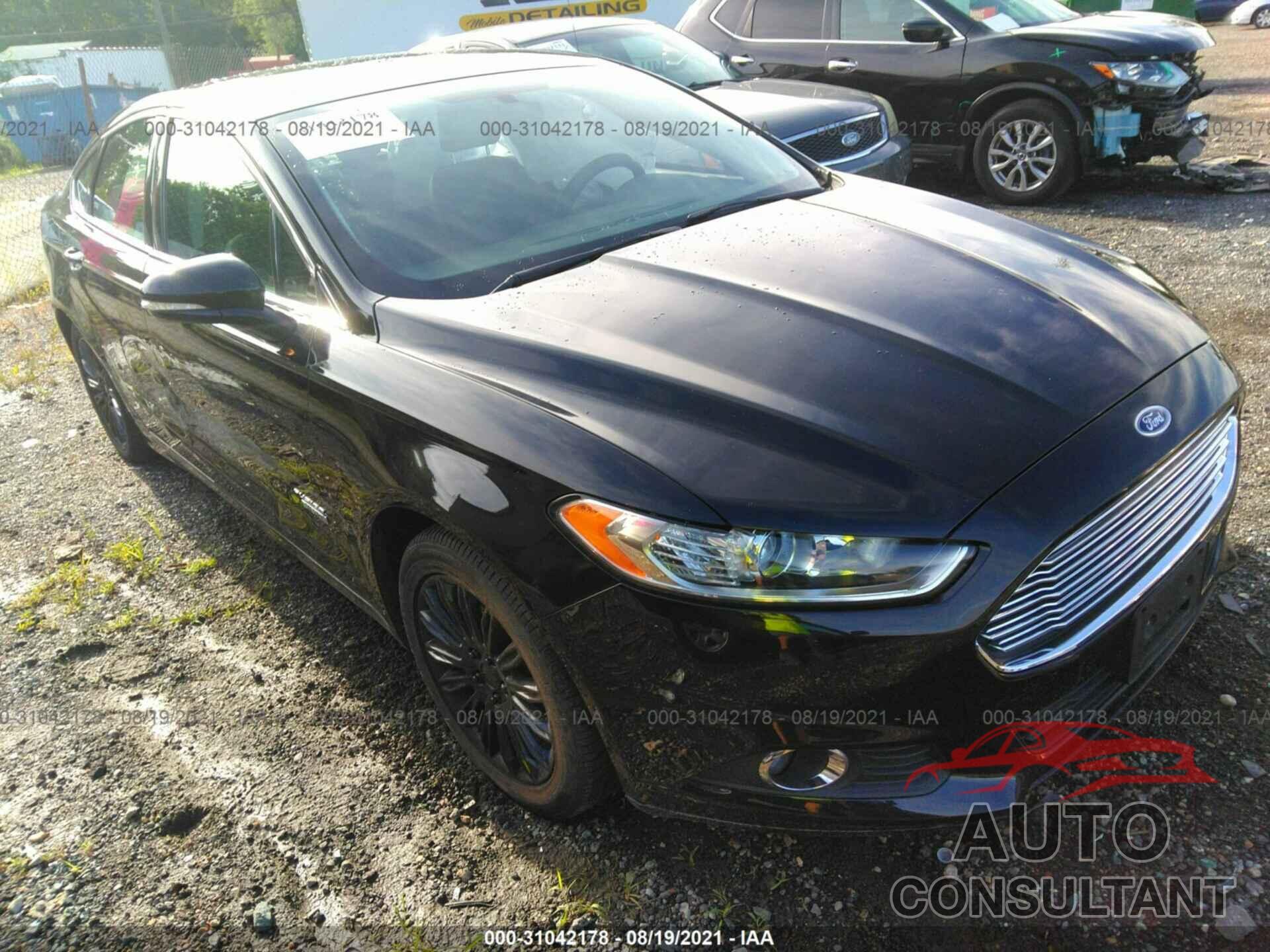 FORD FUSION ENERGI 2016 - 3FA6P0PU5GR294574