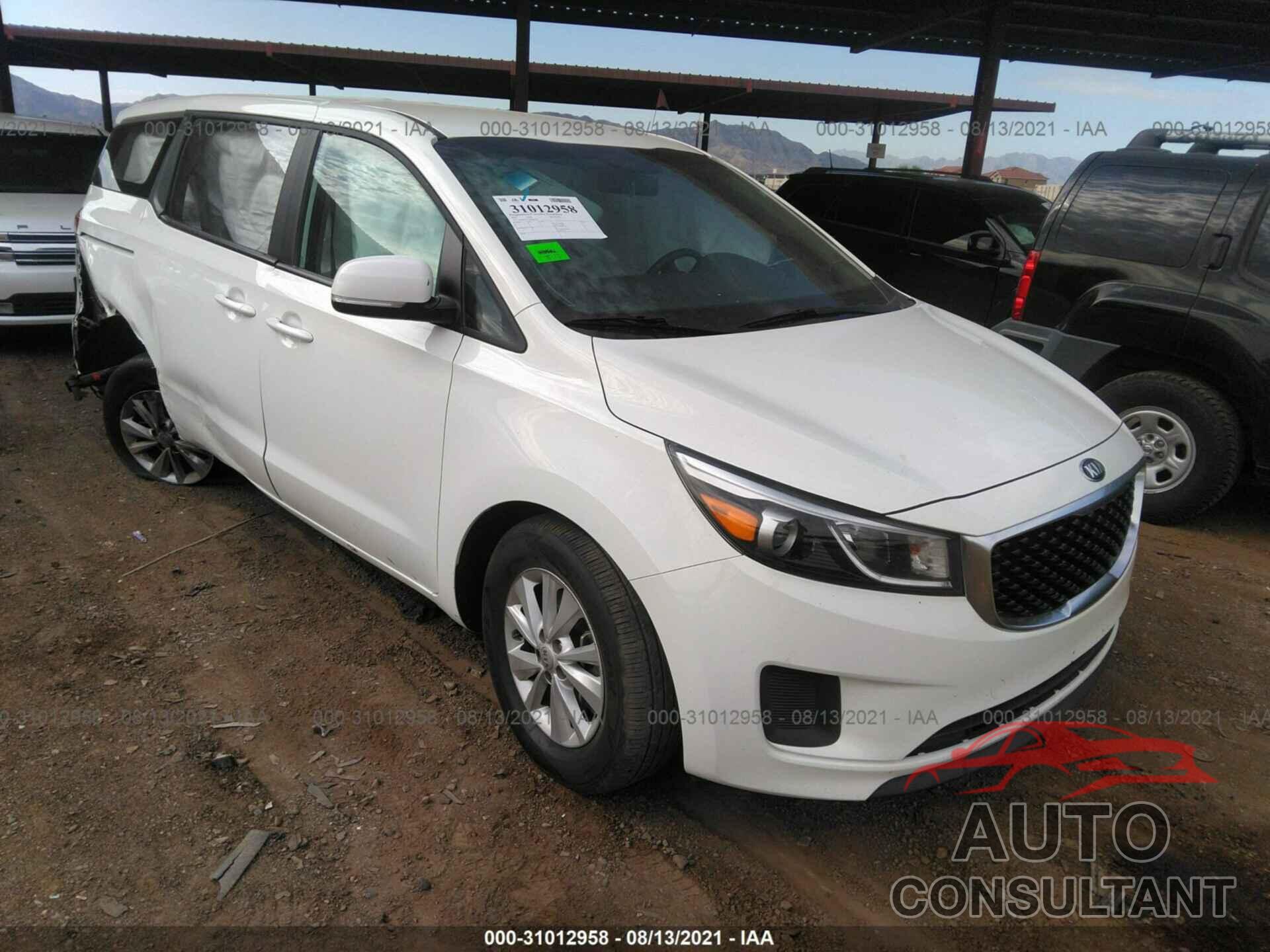 KIA SEDONA 2018 - KNDMA5C1XJ6381743