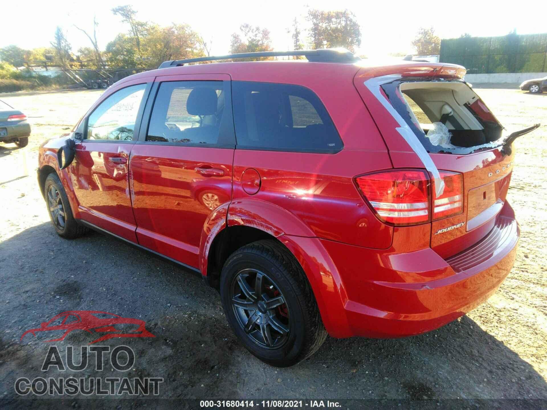 DODGE JOURNEY 2016 - 3C4PDCAB9GT223395