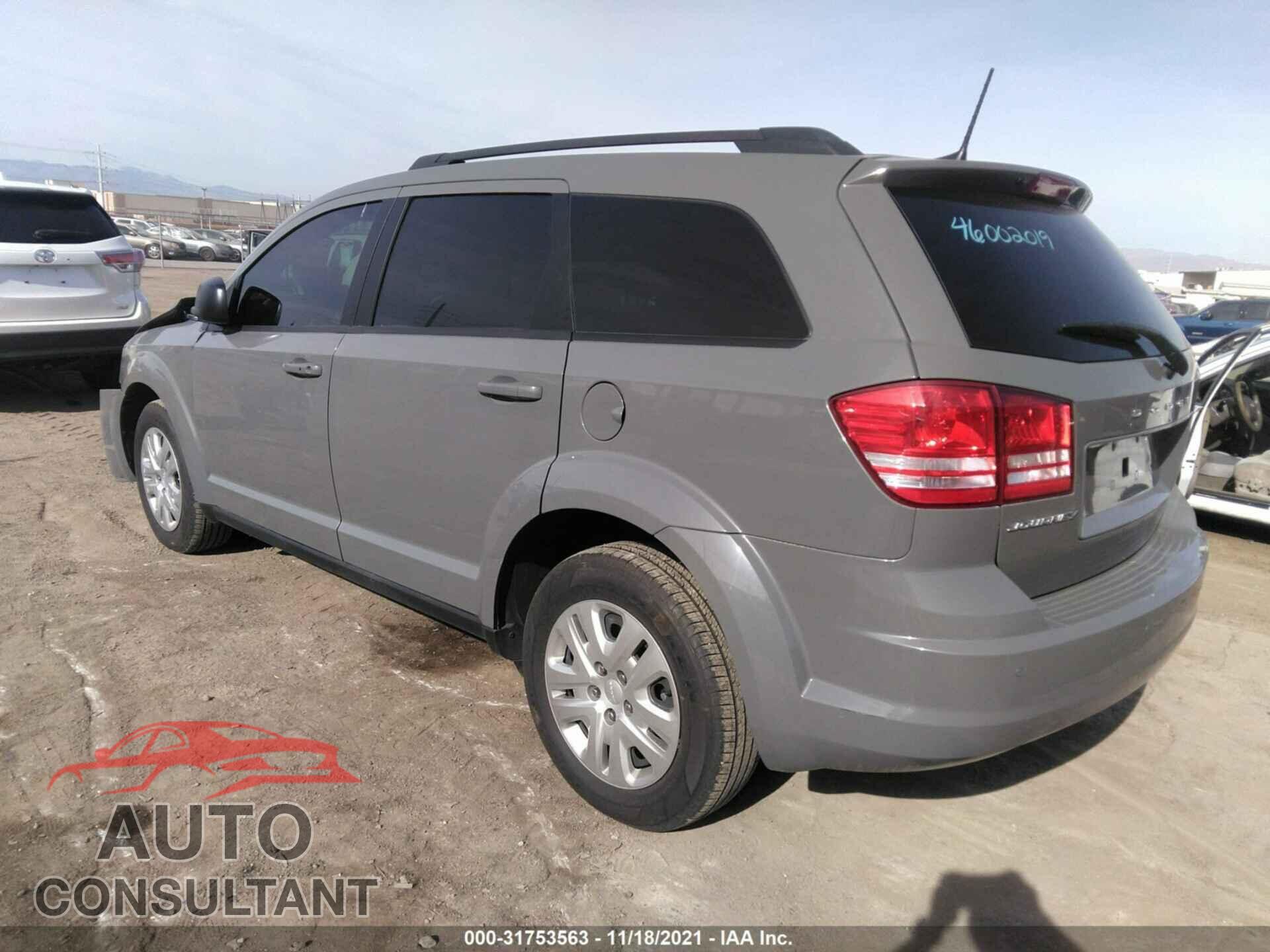 DODGE JOURNEY 2020 - 3C4PDCAB5LT262575