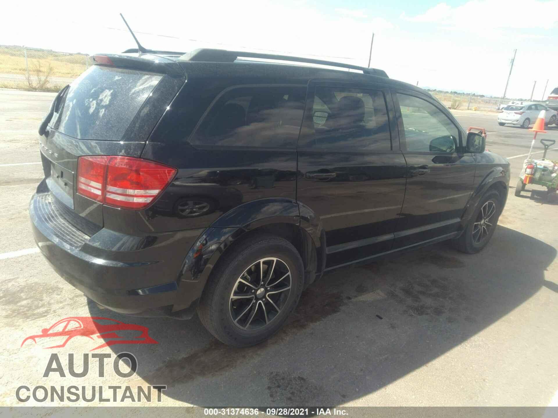 DODGE JOURNEY 2017 - 3C4PDCAB1HT630046