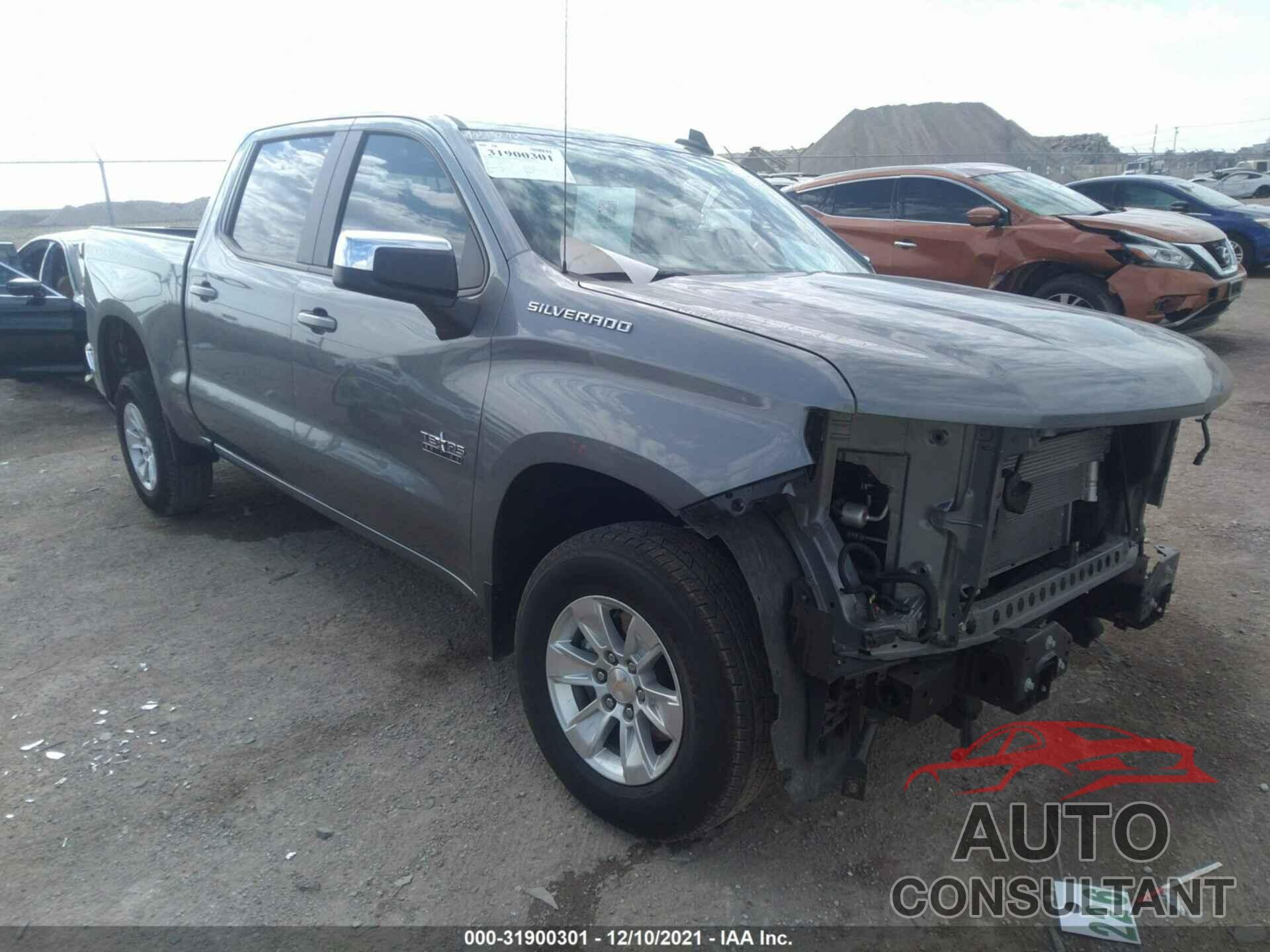 CHEVROLET SILVERADO 1500 2021 - 3GCPWCED6MG296301