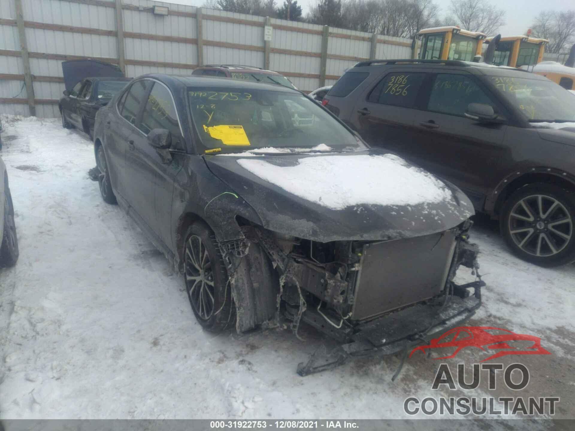 TOYOTA CAMRY 2019 - 4T1B11HK7KU221782