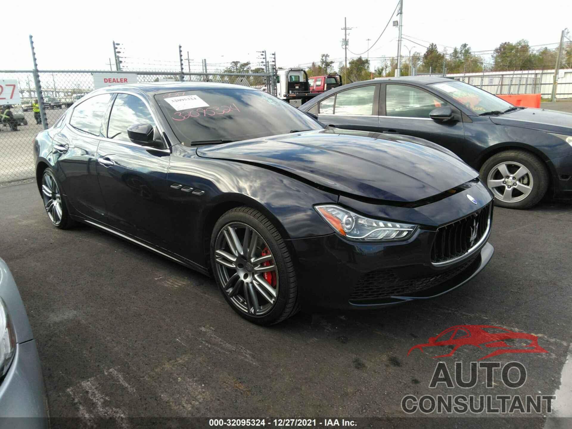 MASERATI GHIBLI 2017 - ZAM57XSL0H1203537