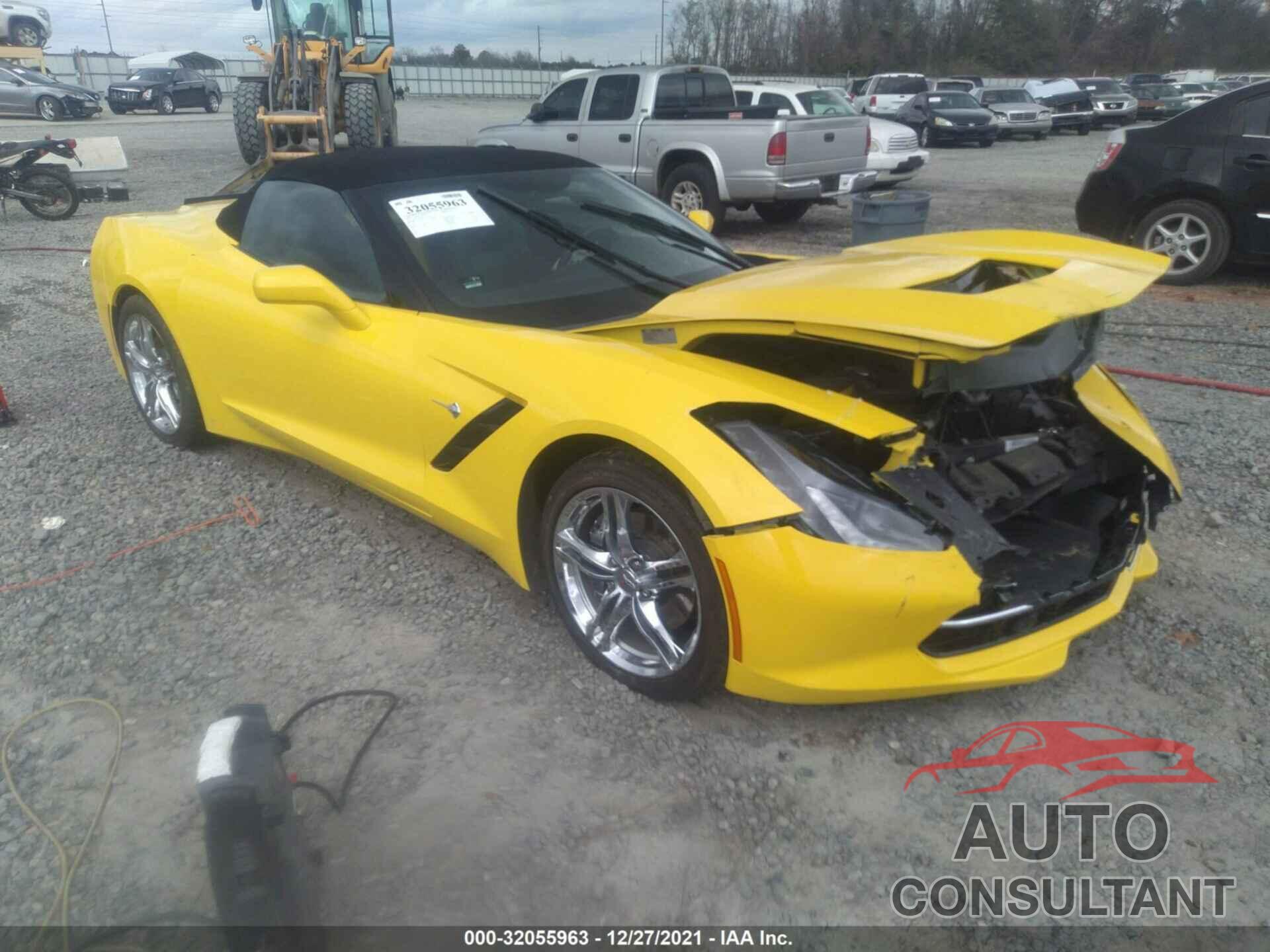 CHEVROLET CORVETTE 2017 - 1G1YF3D77H5117236