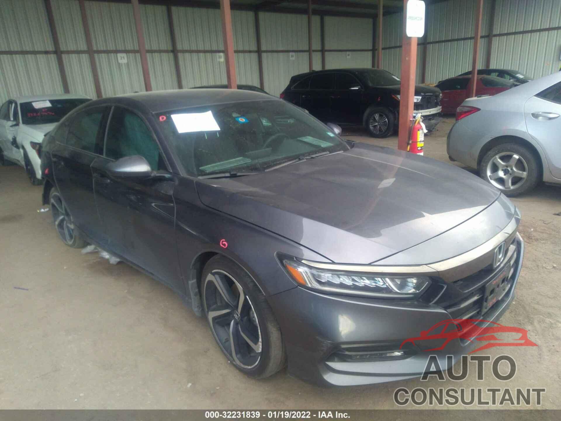 HONDA ACCORD SEDAN 2019 - 1HGCV1F31KA064892