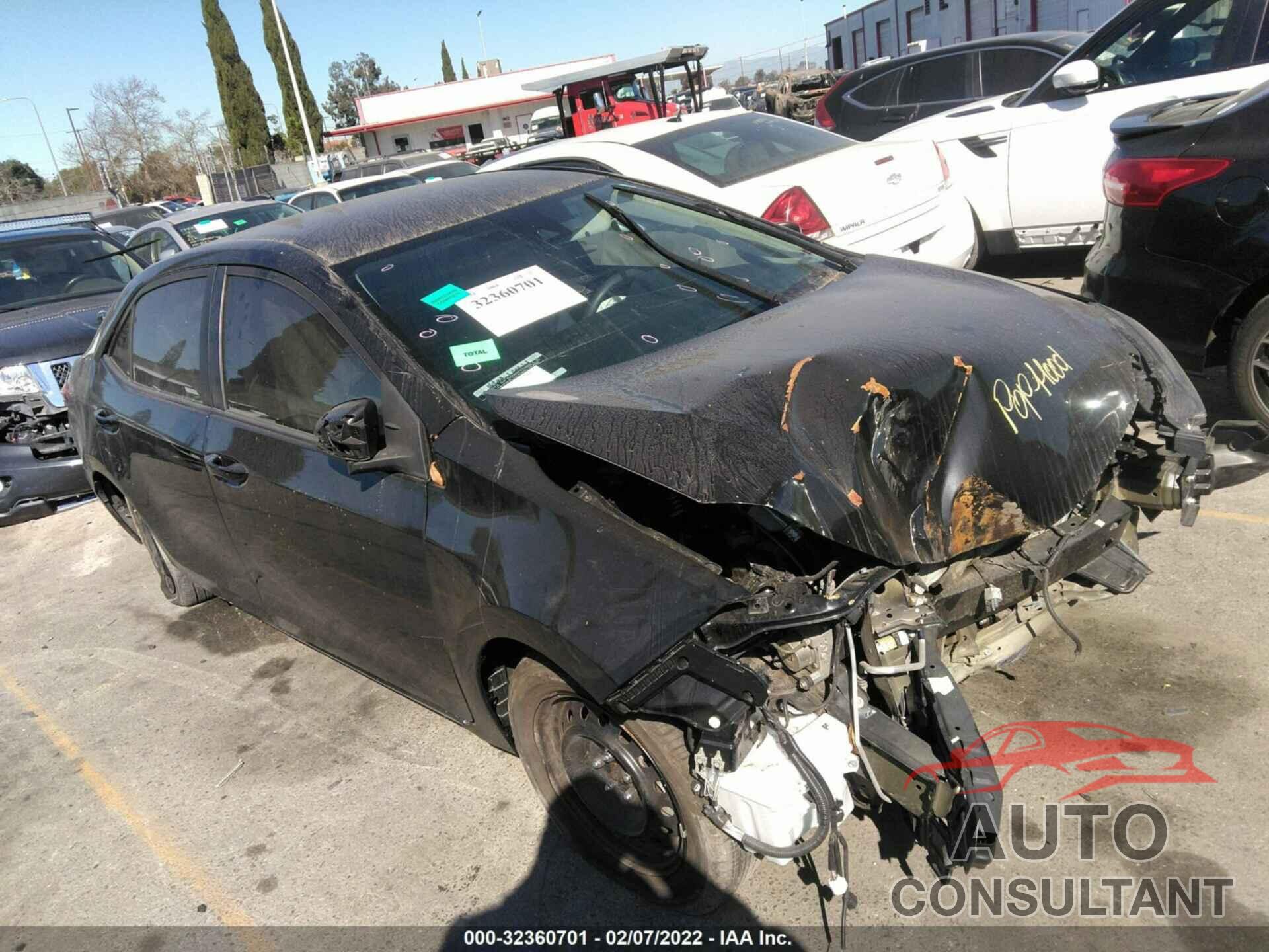 TOYOTA COROLLA 2019 - 5YFBURHEXKP860532