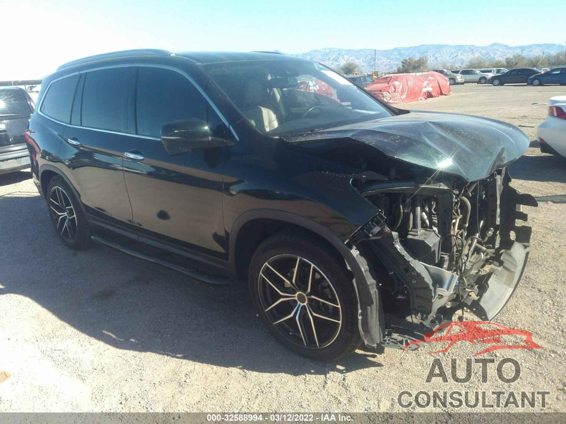 HONDA PILOT 2016 - 5FNYF5H98GB046463