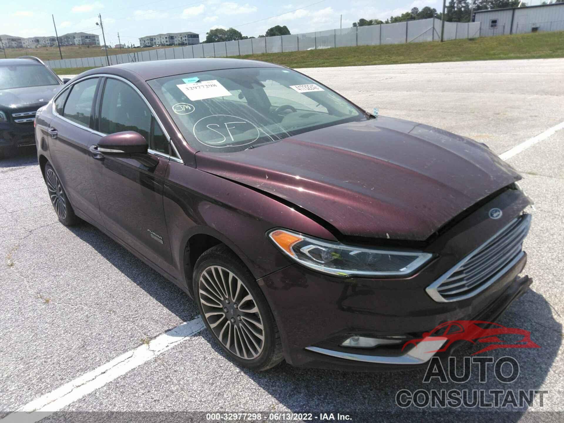 FORD FUSION ENERGI 2017 - 3FA6P0SU4HR269268