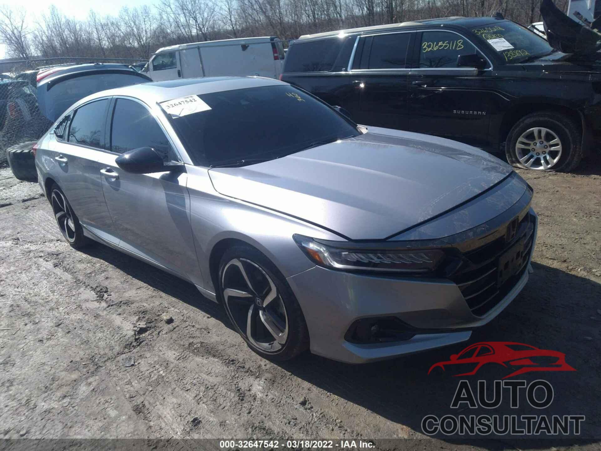 HONDA ACCORD SEDAN 2021 - 1HGCV2F38MA006755