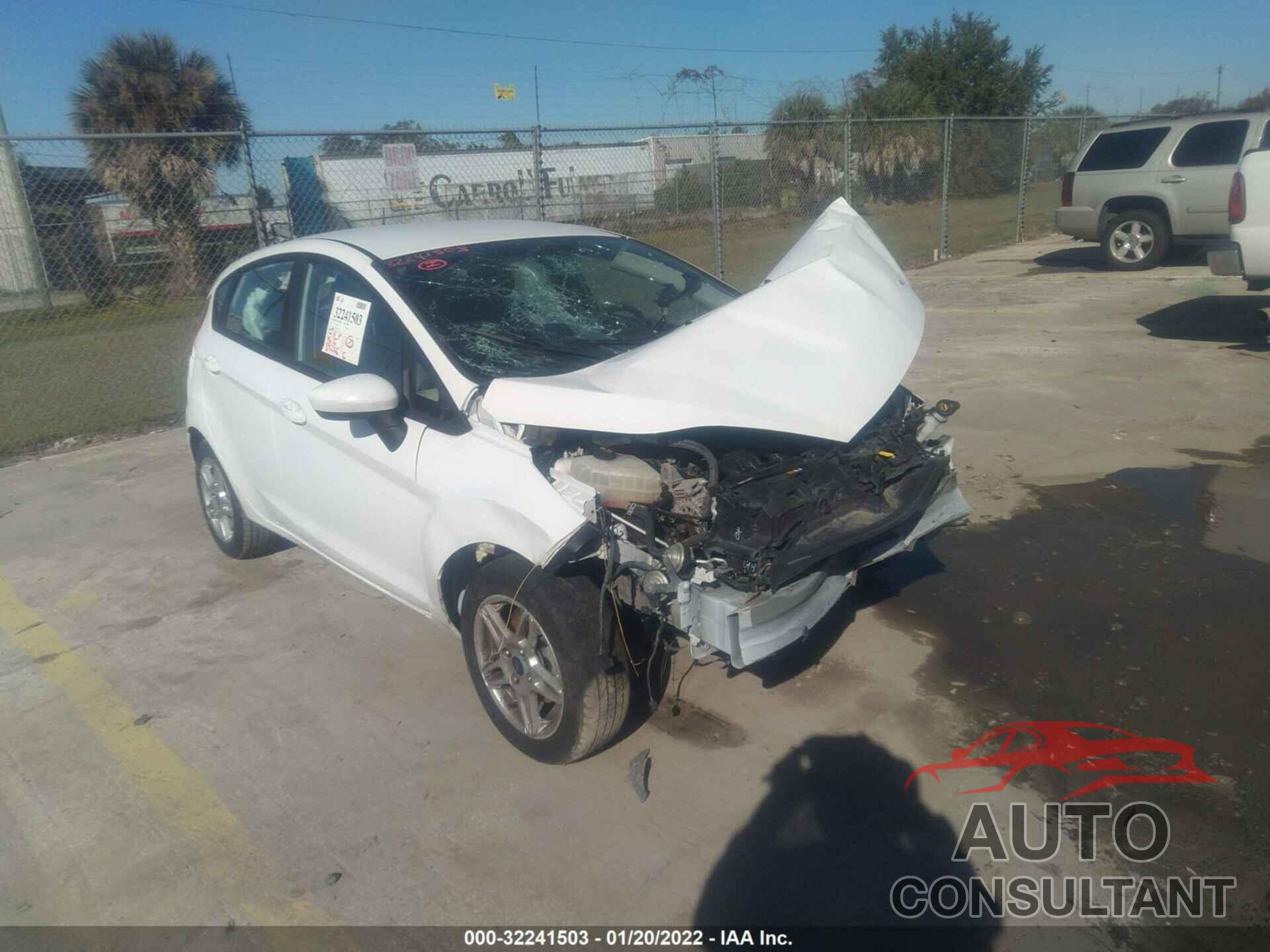 FORD FIESTA 2017 - 3FADP4EJ8HM123601