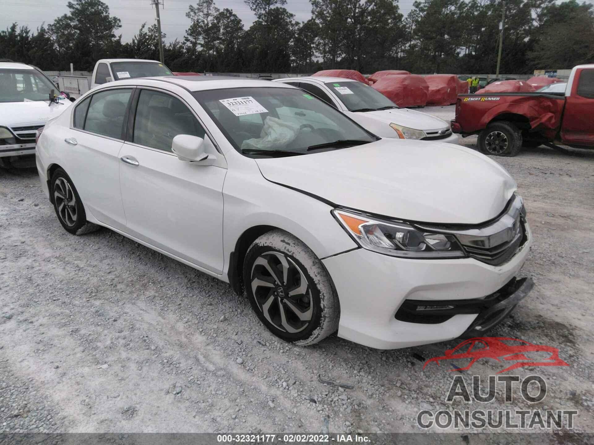 HONDA ACCORD SEDAN 2016 - 1HGCR3F81GA014481