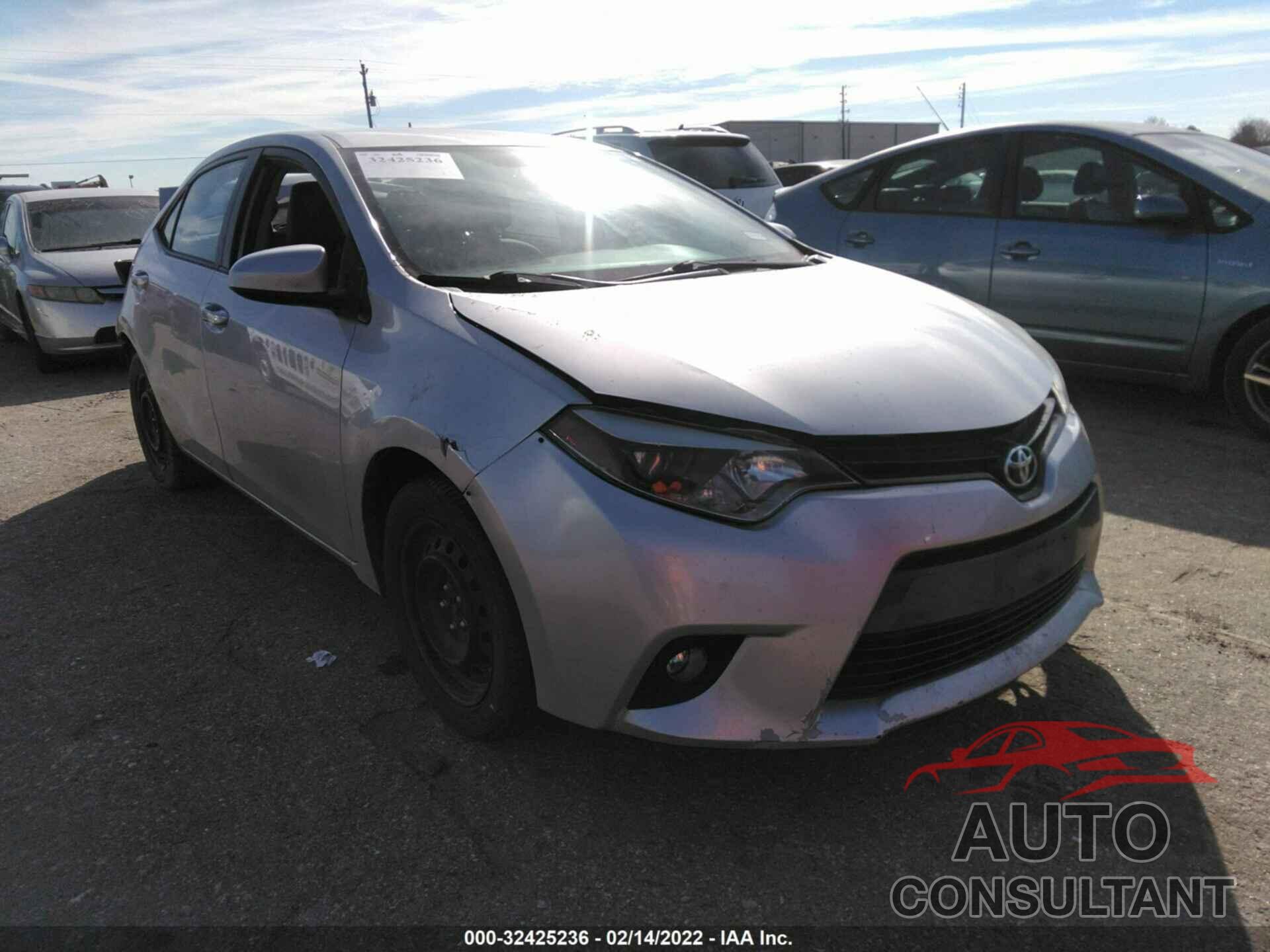 TOYOTA COROLLA 2016 - 5YFBURHE5GP487438