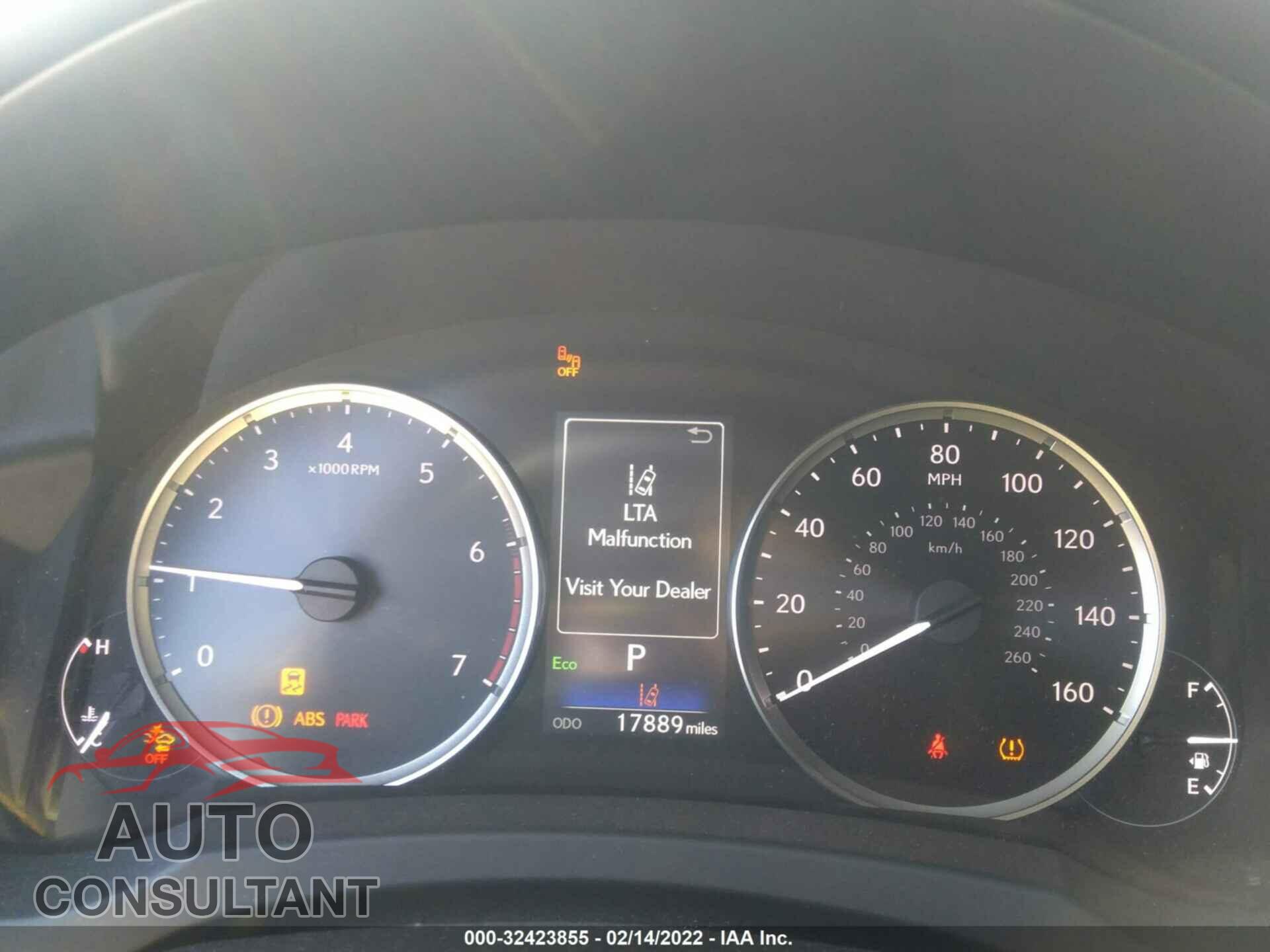 LEXUS IS 2021 - JTHAA1D21M5113093