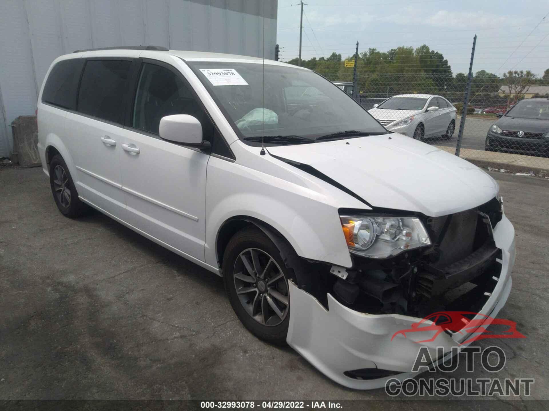 DODGE GRAND CARAVAN 2017 - 2C4RDGCG5HR859714