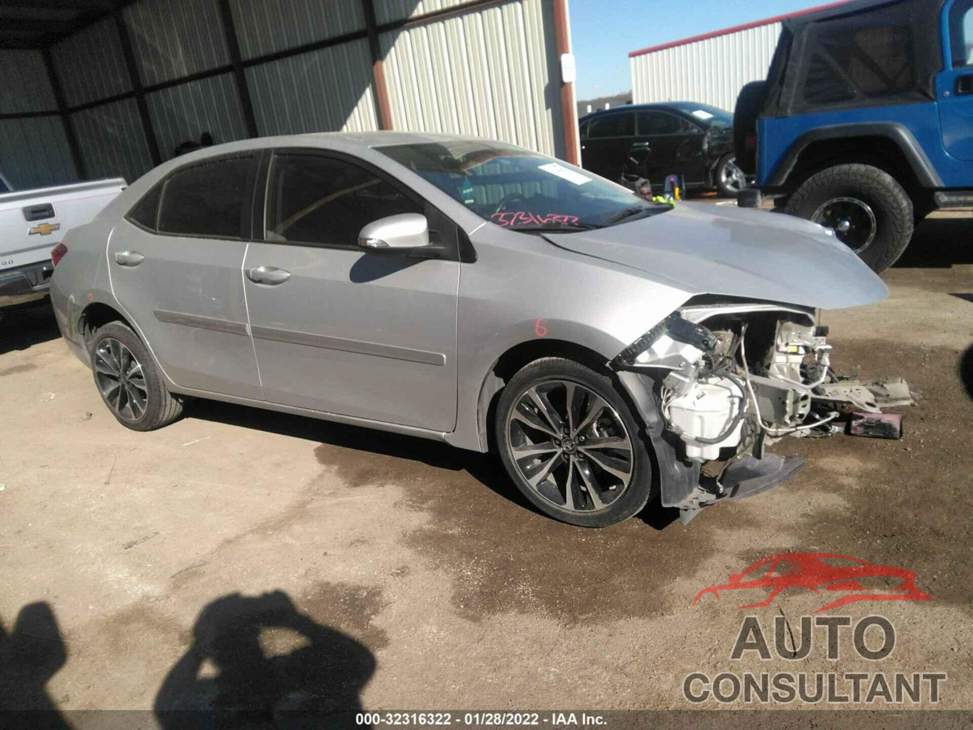 TOYOTA COROLLA 2019 - 5YFBURHE4KP895132